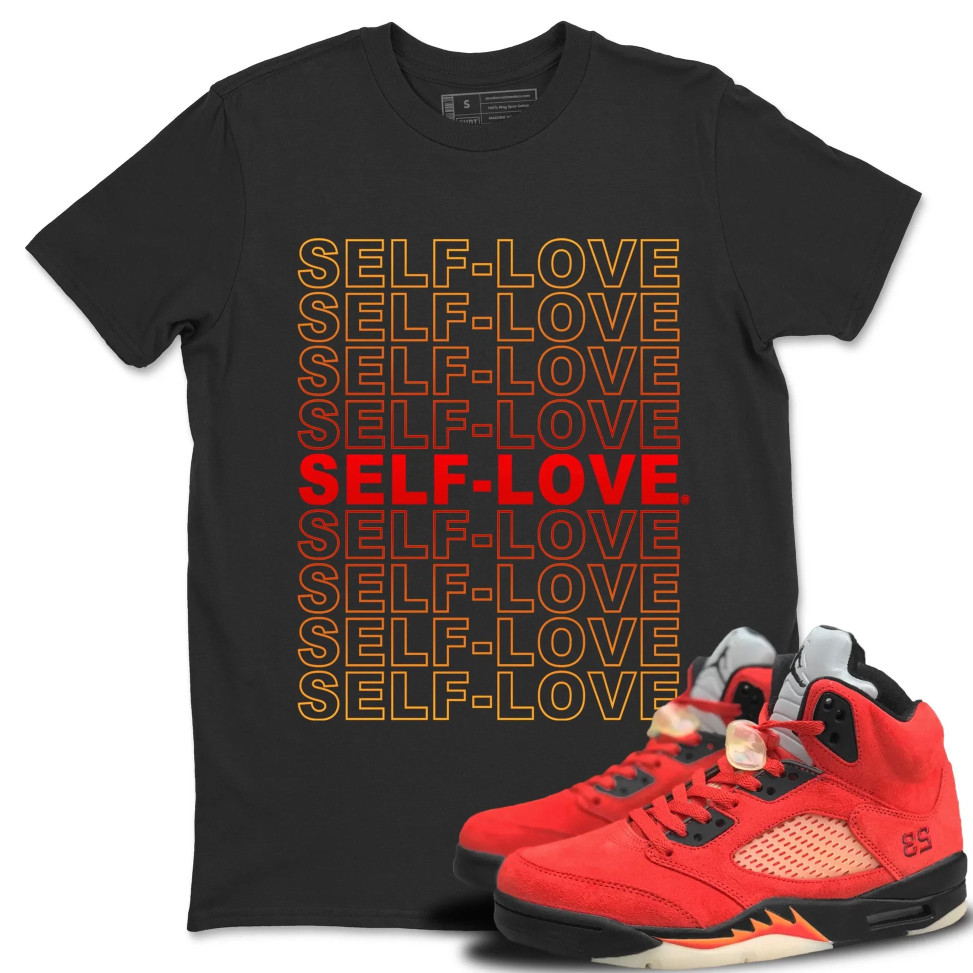 Jordan 5 Mars For Her Sneaker Match Tees Self Love Sneaker Tees Jordan 5 Mars For Her Sneaker Release Tees Unisex Shirts