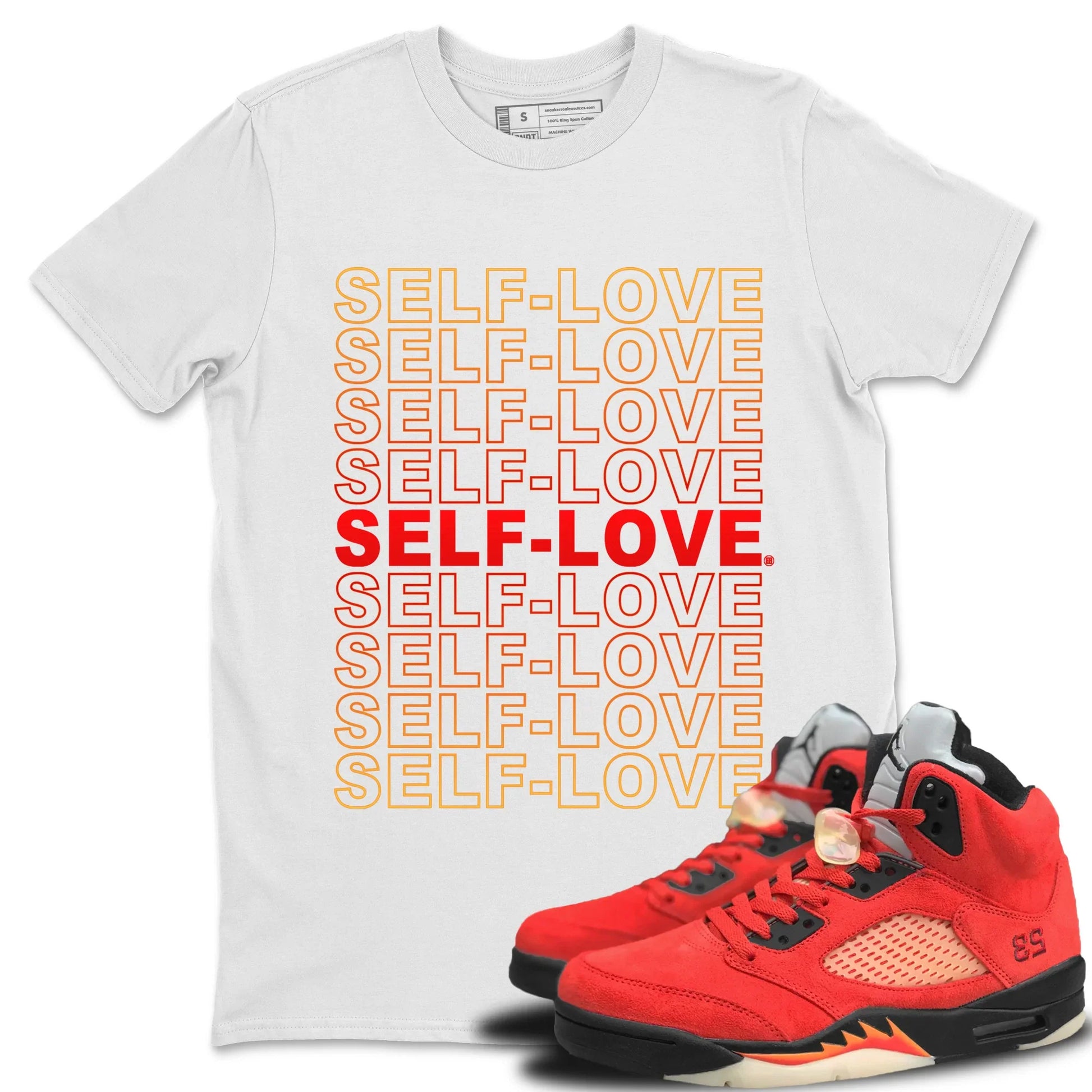Jordan 5 Mars For Her Sneaker Match Tees Self Love Sneaker Tees Jordan 5 Mars For Her Sneaker Release Tees Unisex Shirts