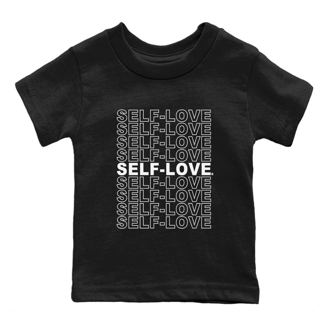Dunk Panda Sneaker Match Tees Self Love Sneaker Tees Dunk Low Panda Dunks Black White SNRT Sneaker Release Tees Kids and Baby Youth Shirts Black 2