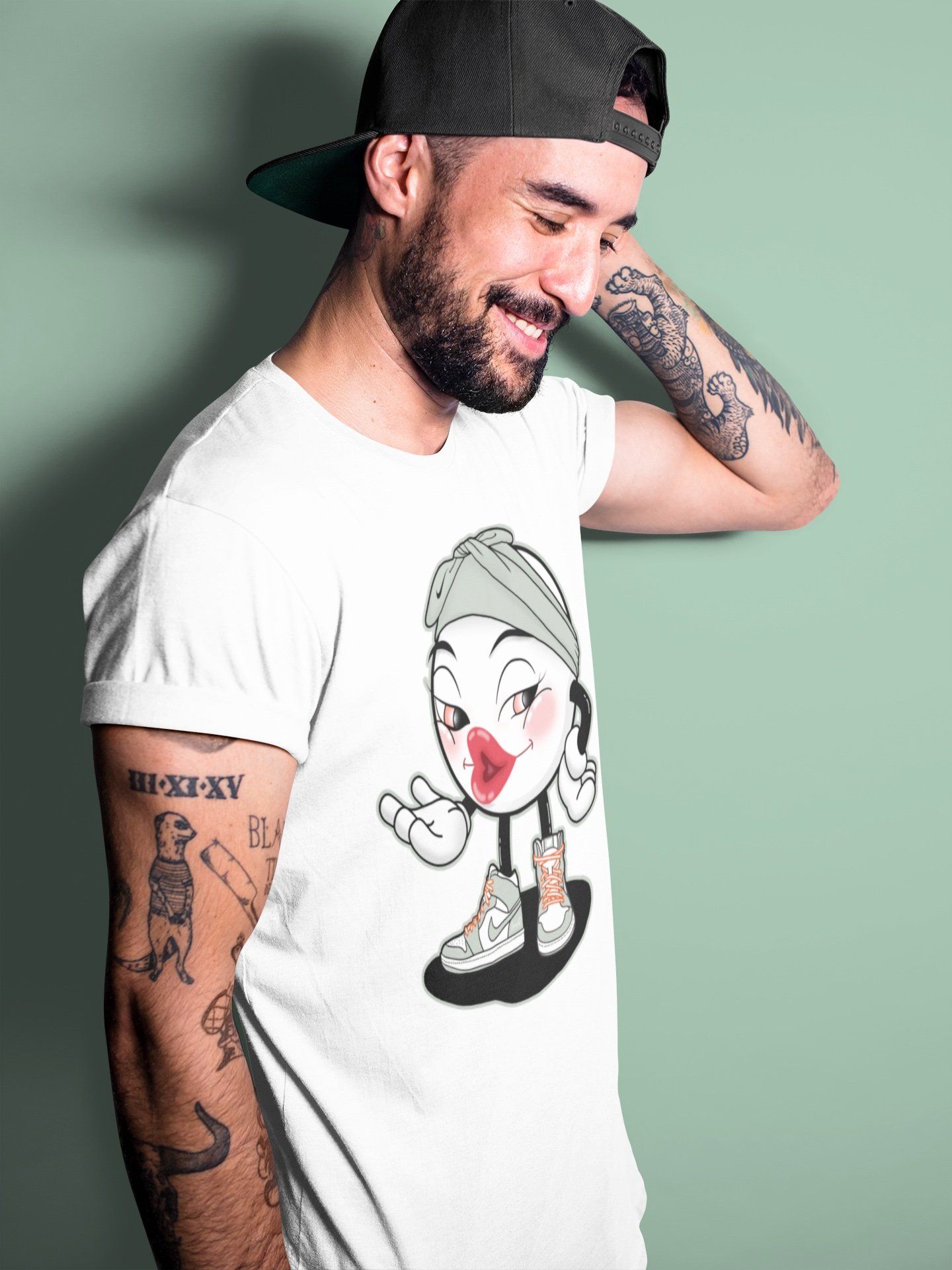 Jordan 1 Seafoam Sneaker Match Tees Sexy Emoji Sneaker Tees Jordan 1 Seafoam Sneaker Release Tees Unisex Shirts