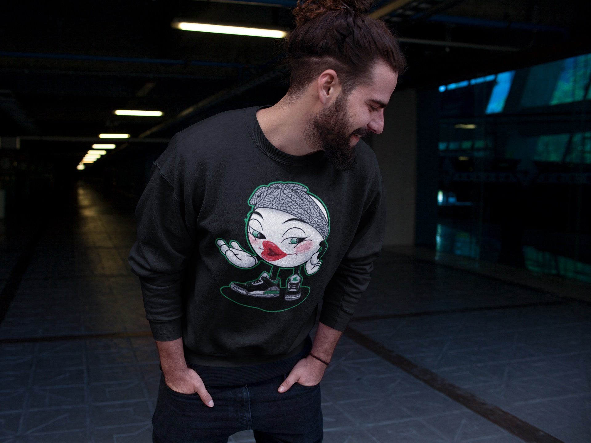 Jordan 3 Pine Green Sneaker Match Tees Sexy Emoji Sneaker Tees Jordan 3 Pine Green Sneaker Release Tees Unisex Shirts