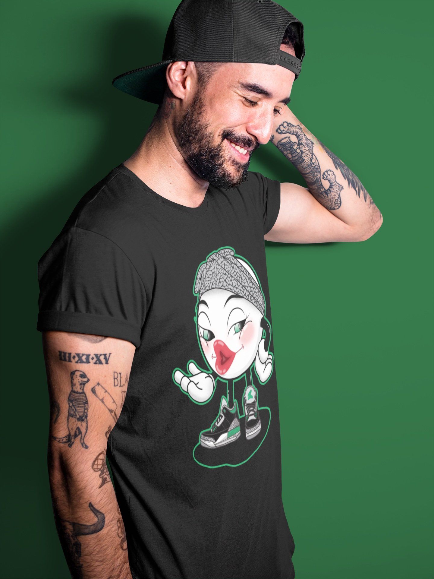 Jordan 3 Pine Green Sneaker Match Tees Sexy Emoji Sneaker Tees Jordan 3 Pine Green Sneaker Release Tees Unisex Shirts