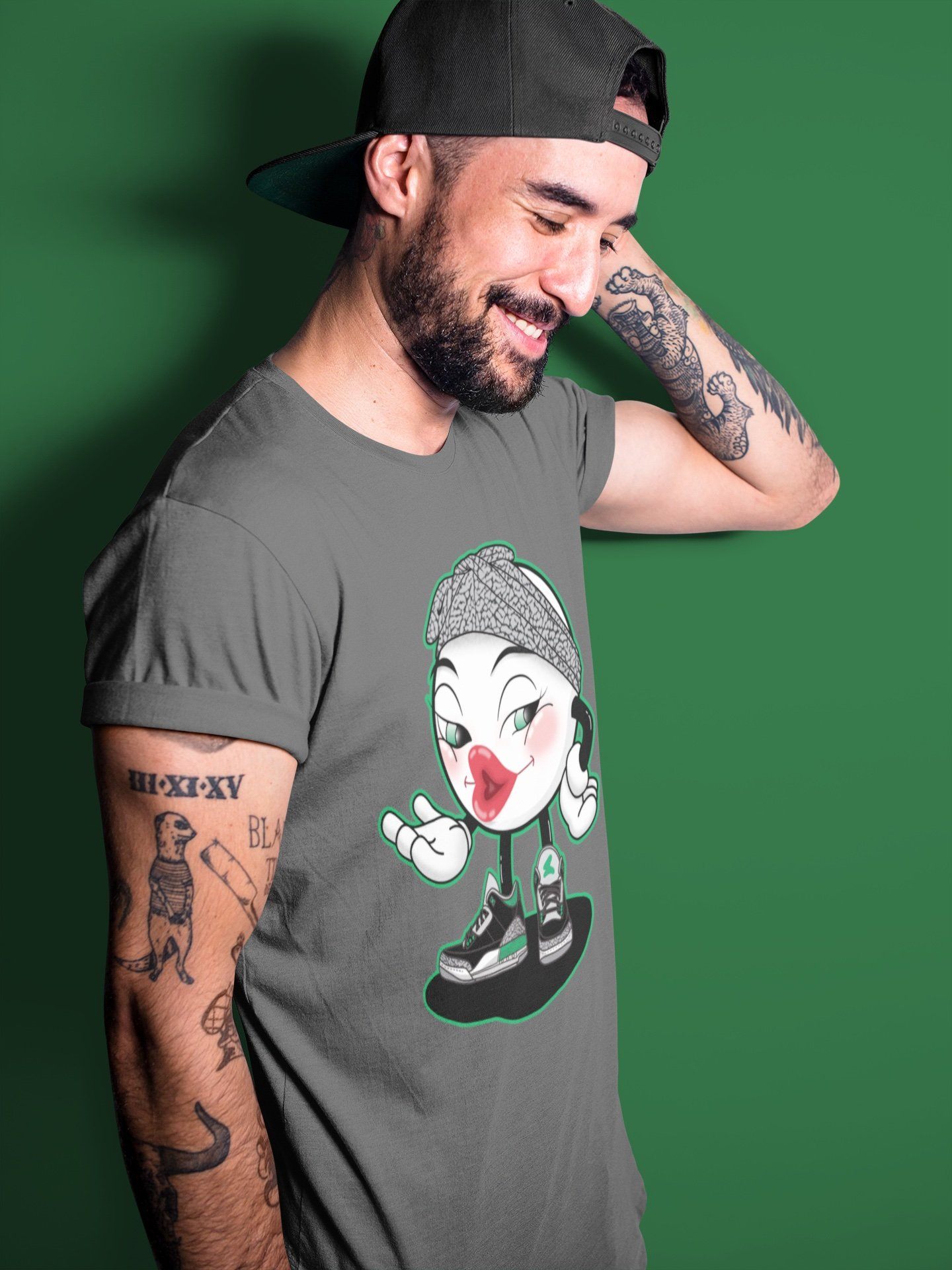 Jordan 3 Pine Green Sneaker Match Tees Sexy Emoji Sneaker Tees Jordan 3 Pine Green Sneaker Release Tees Unisex Shirts