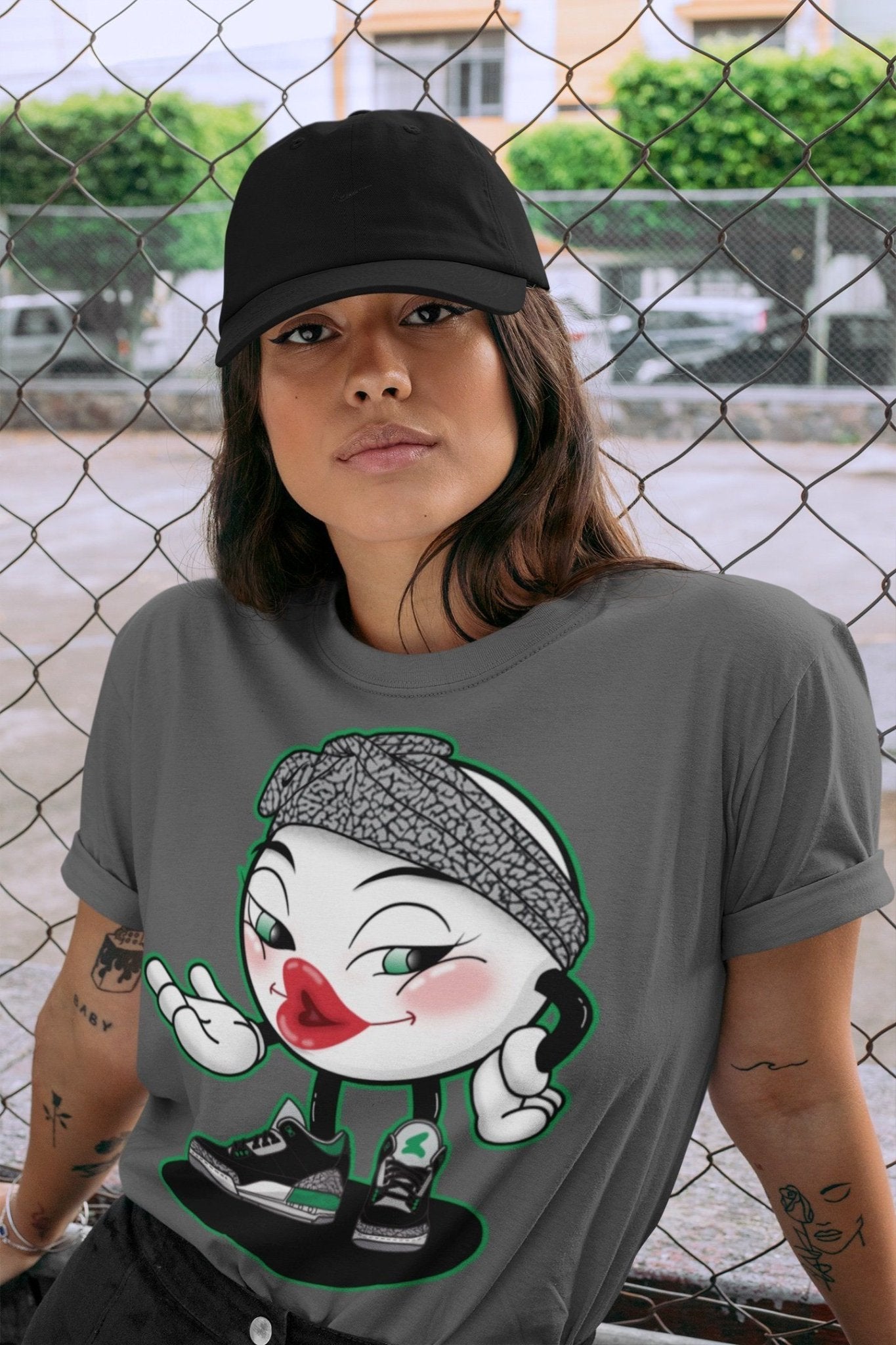 Jordan 3 Pine Green Sneaker Match Tees Sexy Emoji Sneaker Tees Jordan 3 Pine Green Sneaker Release Tees Unisex Shirts