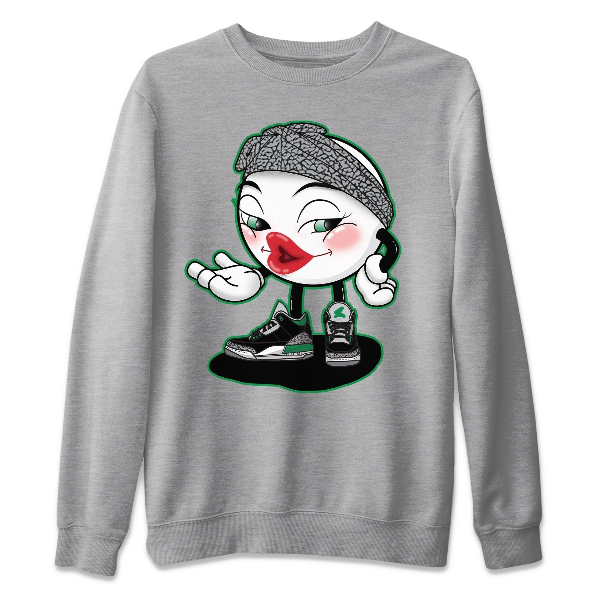 Jordan 3 Pine Green Sneaker Match Tees Sexy Emoji Sneaker Tees Jordan 3 Pine Green Sneaker Release Tees Unisex Shirts