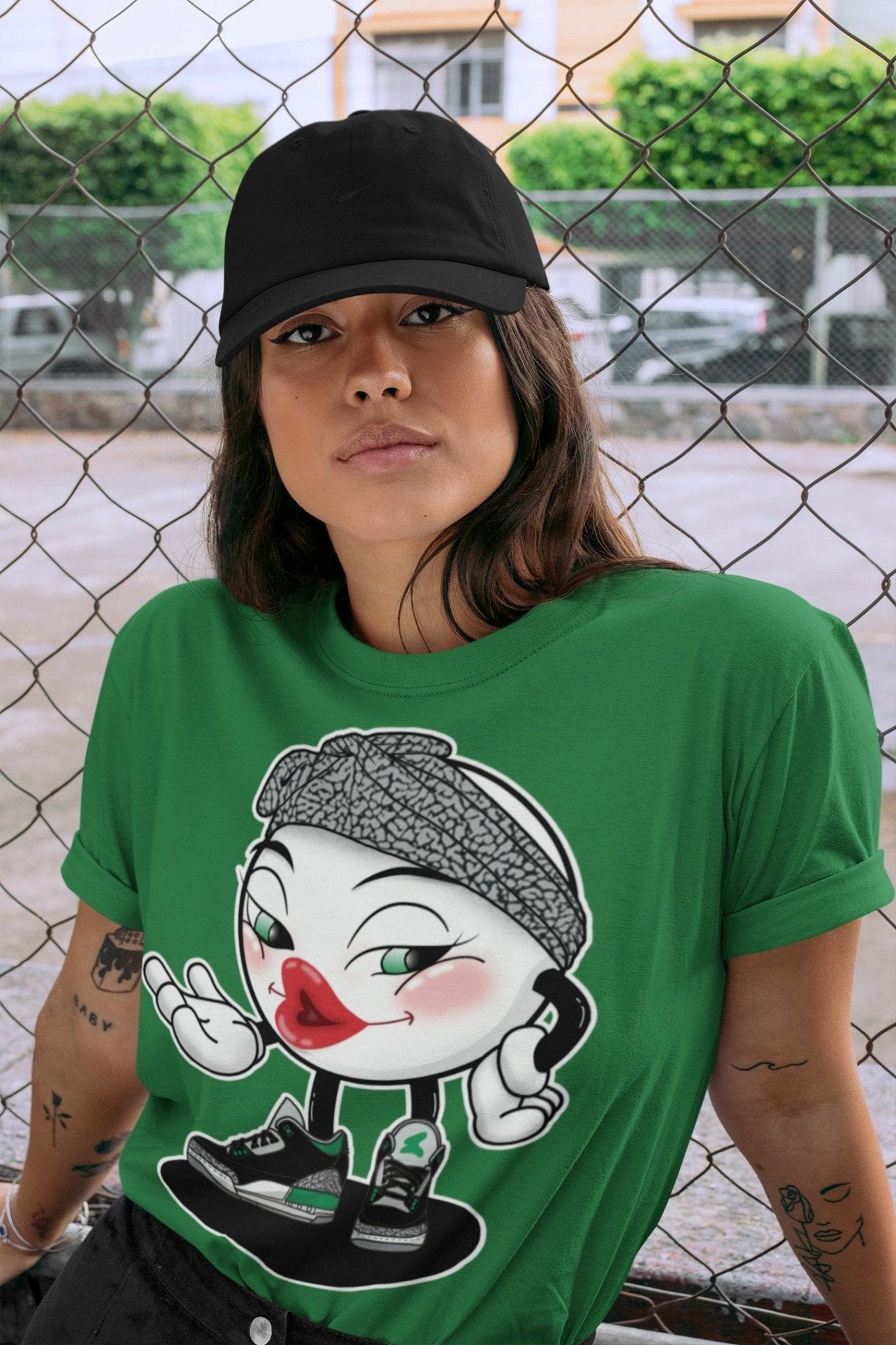 Jordan 3 Pine Green Sneaker Match Tees Sexy Emoji Sneaker Tees Jordan 3 Pine Green Sneaker Release Tees Unisex Shirts