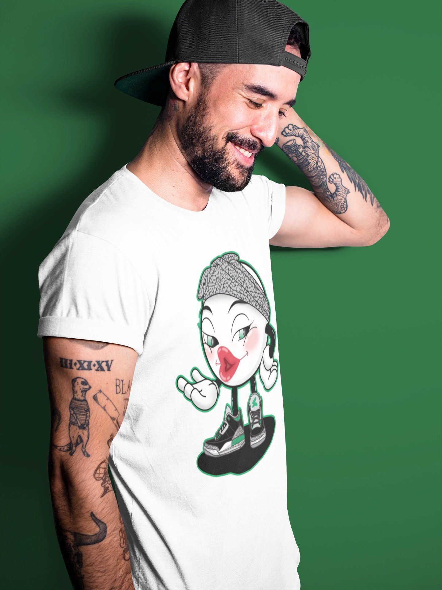 Jordan 3 Pine Green Sneaker Match Tees Sexy Emoji Sneaker Tees Jordan 3 Pine Green Sneaker Release Tees Unisex Shirts