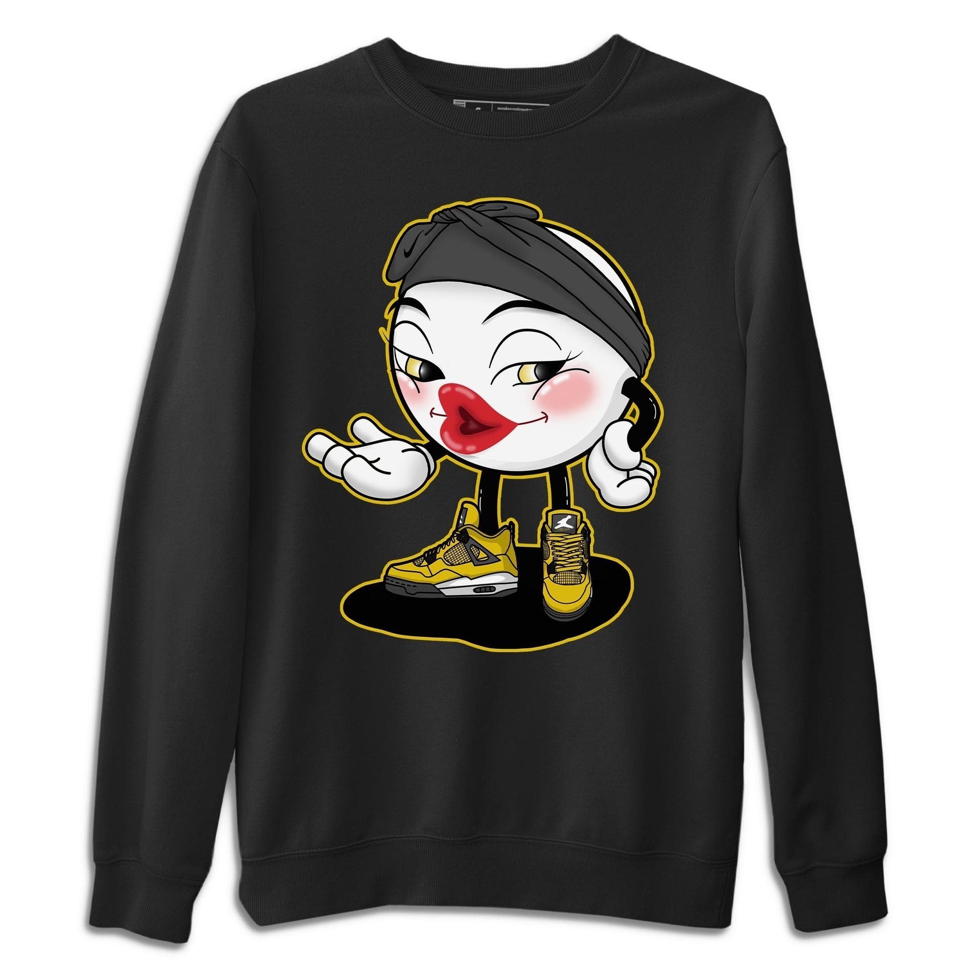 Jordan 4 Lightning Sneaker Match Tees Sexy Emoji Sneaker Tees Jordan 4 Lightning Sneaker Release Tees Unisex Shirts