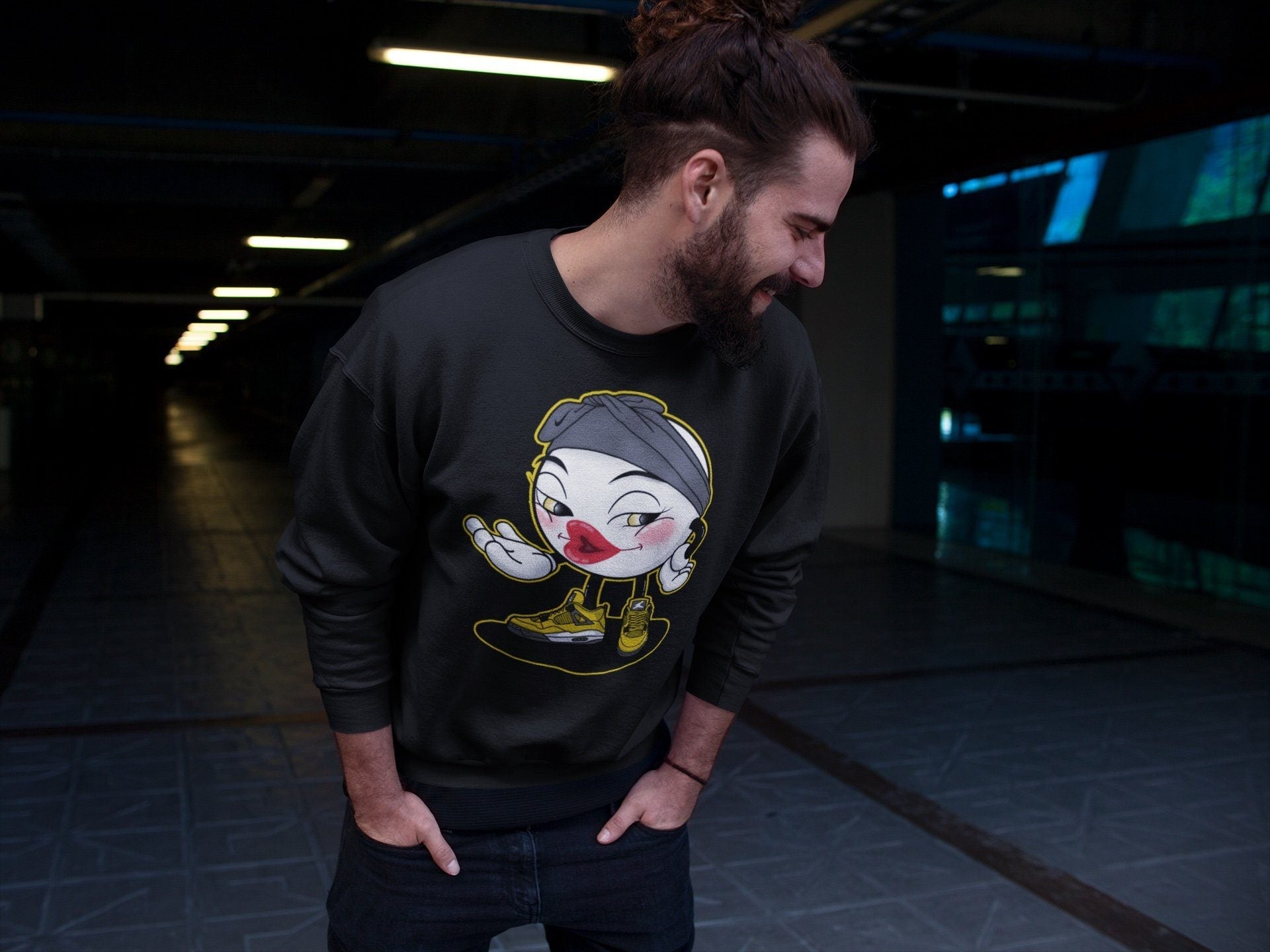 Jordan 4 Lightning Sneaker Match Tees Sexy Emoji Sneaker Tees Jordan 4 Lightning Sneaker Release Tees Unisex Shirts