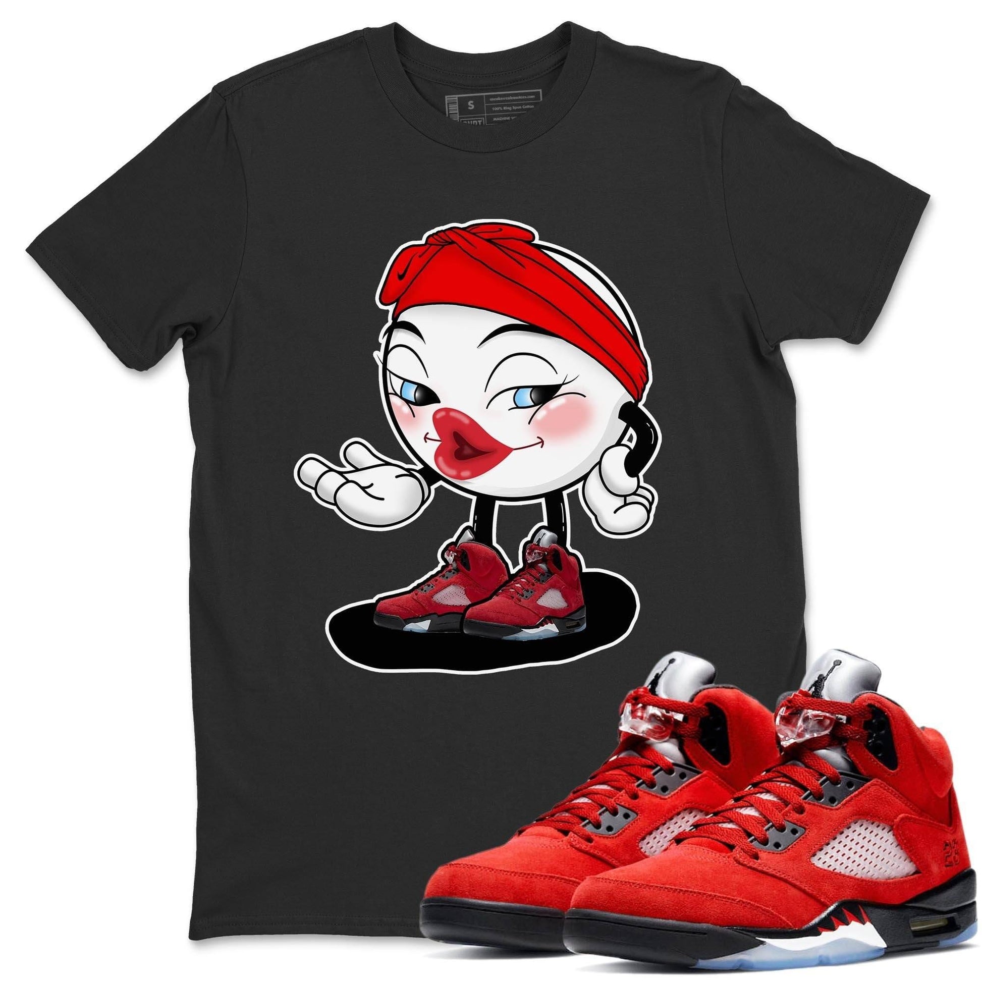 Jordan 5 Raging Bull Sneaker Match Tees Sexy Emoji Sneaker Tees Jordan 5 Raging Bull Sneaker Release Tees Unisex Shirts