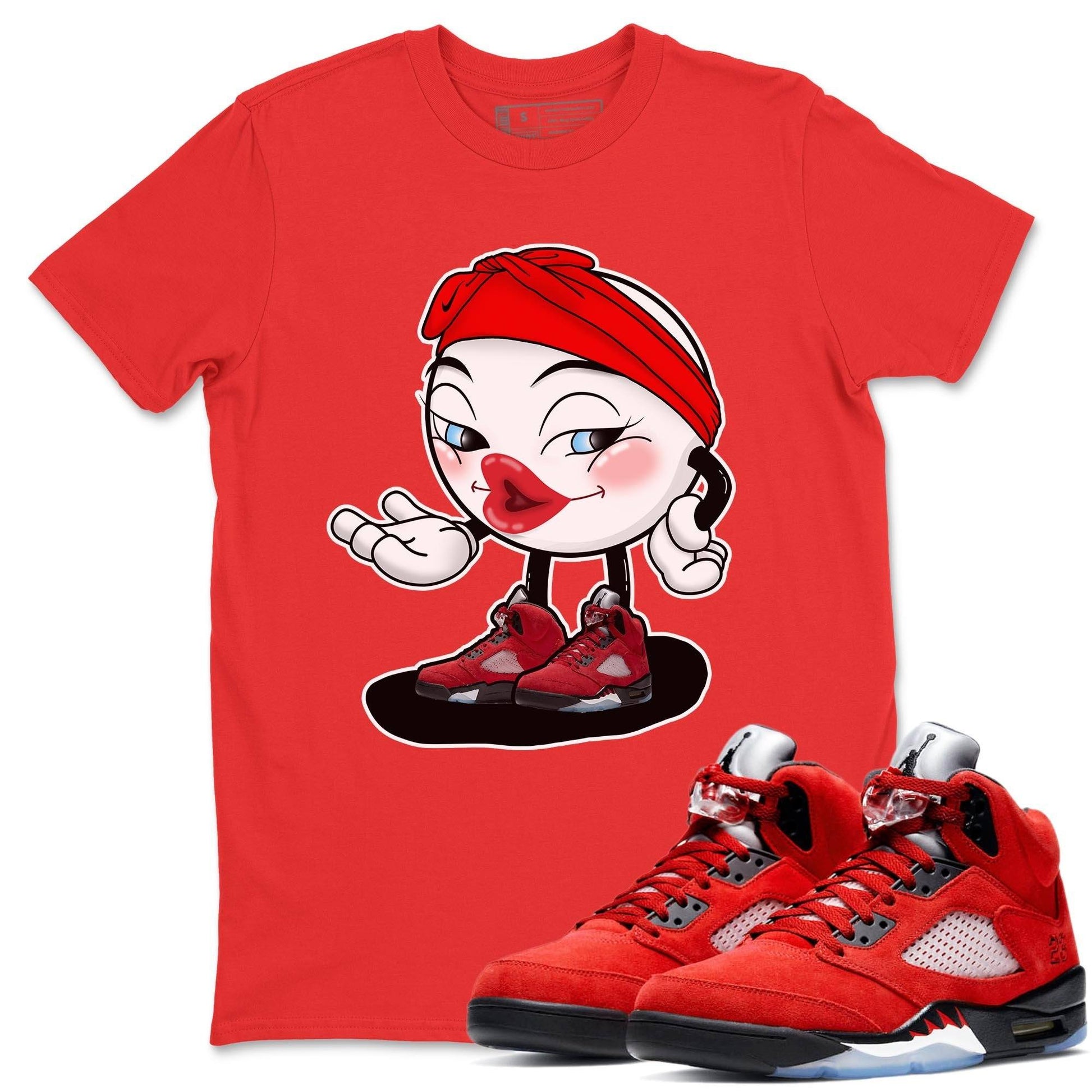 Jordan 5 Raging Bull Sneaker Match Tees Sexy Emoji Sneaker Tees Jordan 5 Raging Bull Sneaker Release Tees Unisex Shirts
