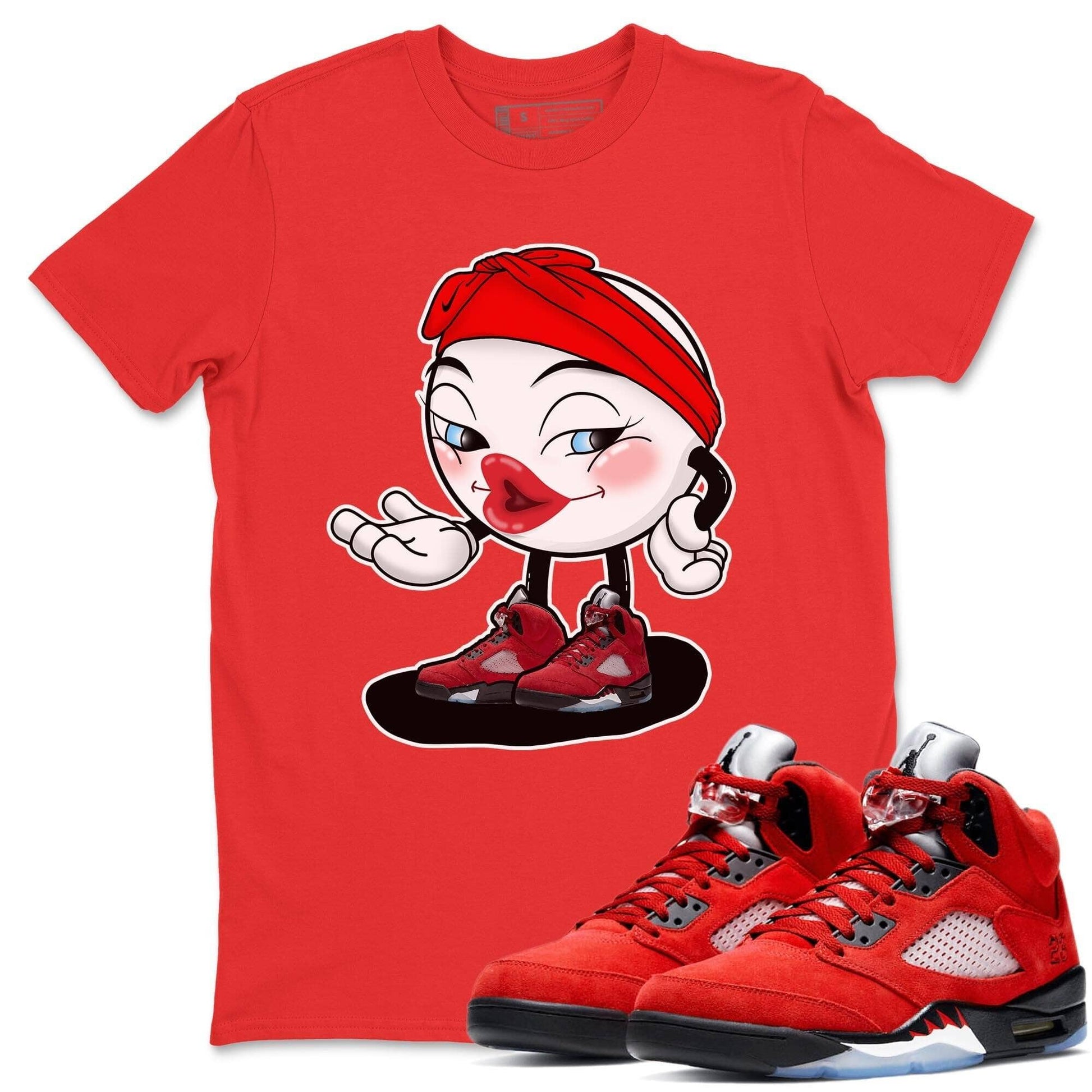 Jordan 5 Raging Bull Sneaker Match Tees Sexy Emoji Sneaker Tees Jordan 5 Raging Bull Sneaker Release Tees Unisex Shirts