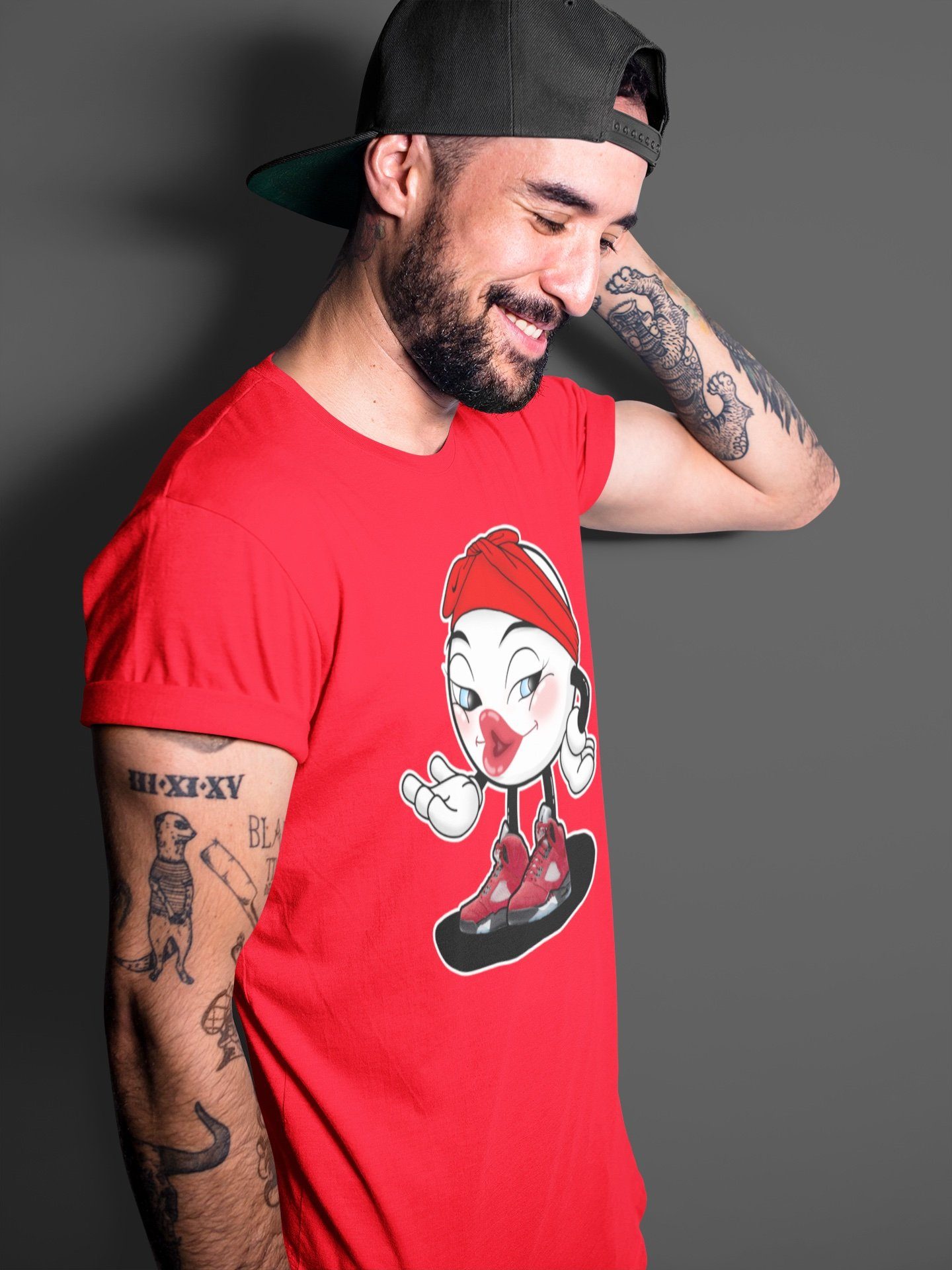Jordan 5 Raging Bull Sneaker Match Tees Sexy Emoji Sneaker Tees Jordan 5 Raging Bull Sneaker Release Tees Unisex Shirts