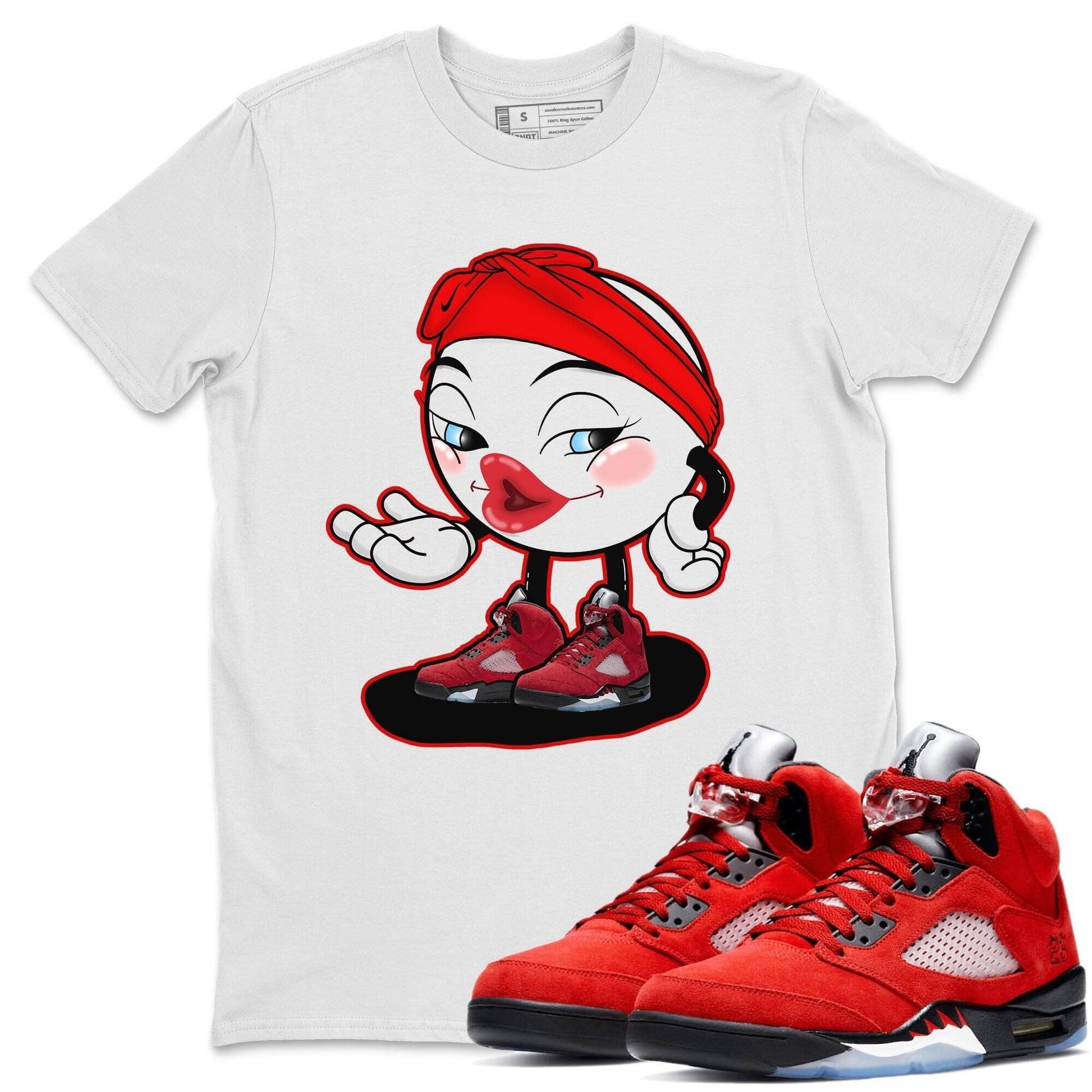 Jordan 5 Raging Bull Sneaker Match Tees Sexy Emoji Sneaker Tees Jordan 5 Raging Bull Sneaker Release Tees Unisex Shirts