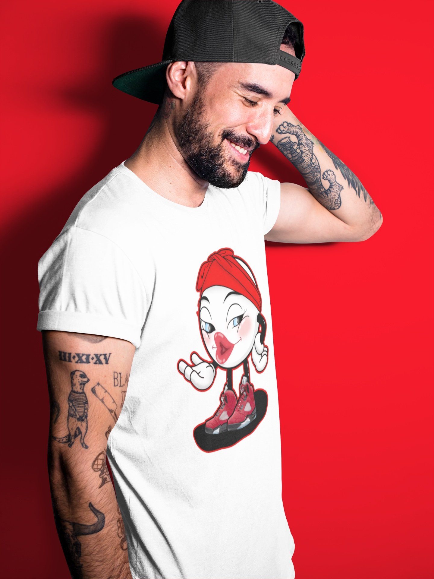 Jordan 5 Raging Bull Sneaker Match Tees Sexy Emoji Sneaker Tees Jordan 5 Raging Bull Sneaker Release Tees Unisex Shirts