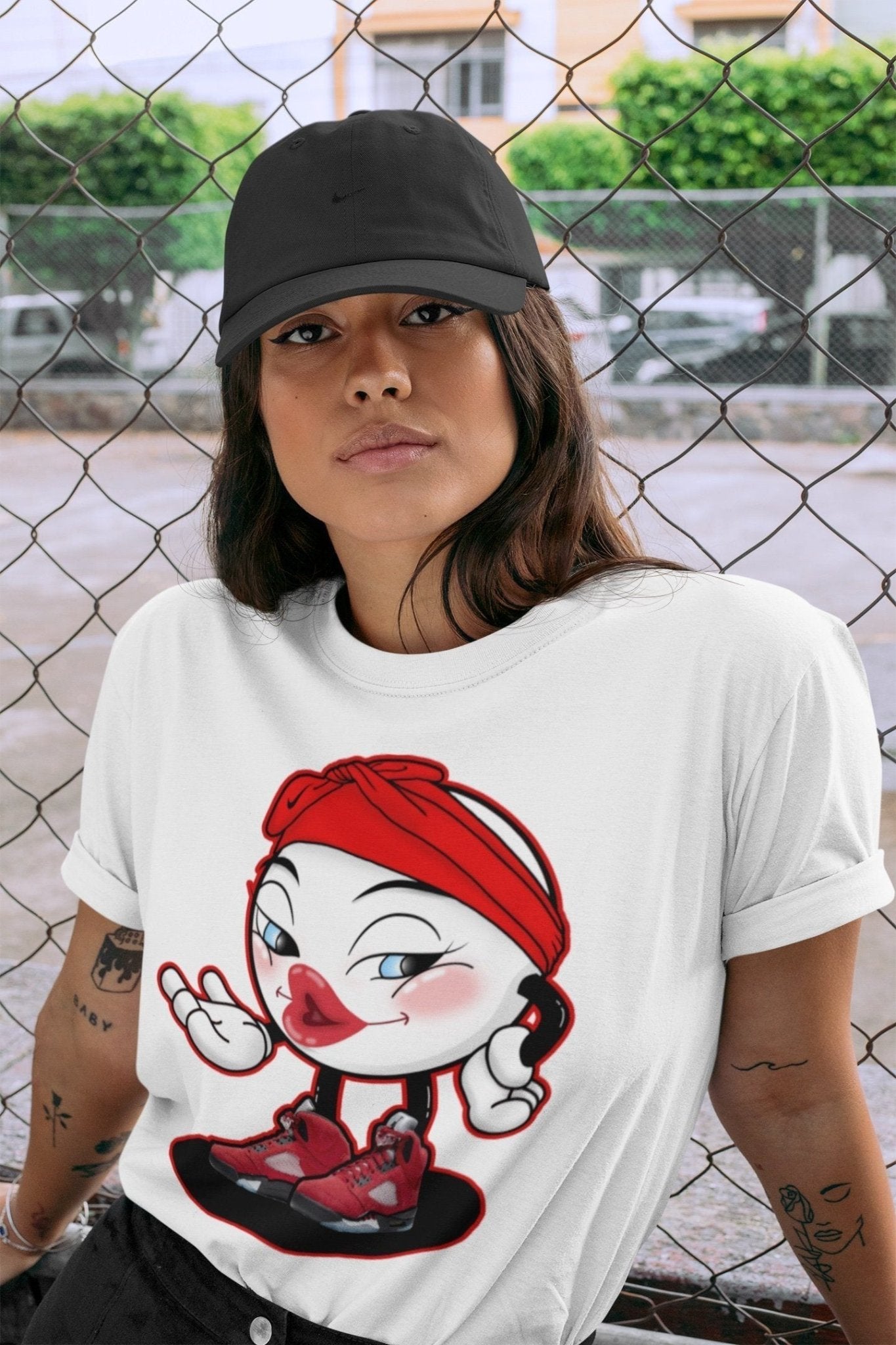 Jordan 5 Raging Bull Sneaker Match Tees Sexy Emoji Sneaker Tees Jordan 5 Raging Bull Sneaker Release Tees Unisex Shirts