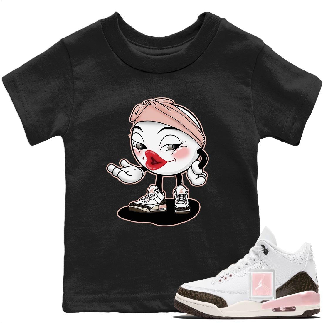 Jordan 3 Atmosphere Sneaker Match Tees Sexy Emoji Sneaker Tees Jordan 3 Atmosphere Sneaker Release Tees Kids Shirts