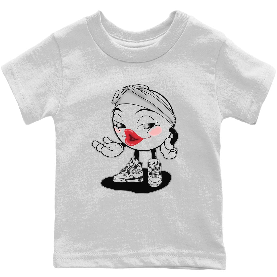 Jordan 4 Military Black Sneaker Match Tees Sexy Emoji Sneaker Tees Jordan 4 Military Black Sneaker Release Tees Kids Shirts