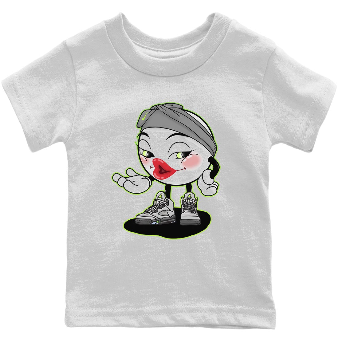 Jordan 5 Green Bean Sneaker Match Tees Sexy Emoji Sneaker Tees Jordan 5 Green Bean Sneaker Release Tees Kids Shirts