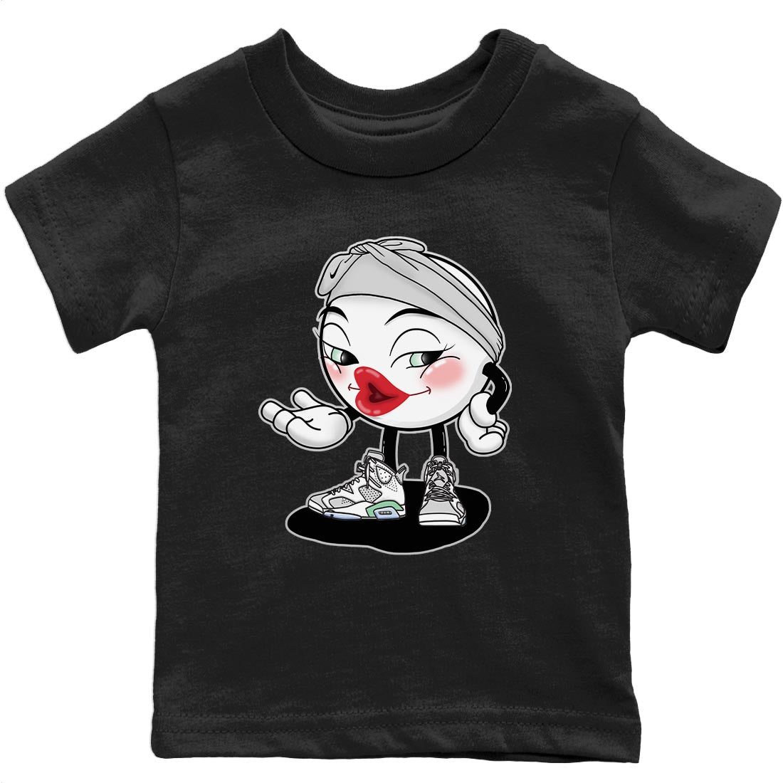 Jordan 6 Mint Foam Sneaker Match Tees Sexy Emoji Sneaker Tees Jordan 6 Mint Foam Sneaker Release Tees Kids Shirts