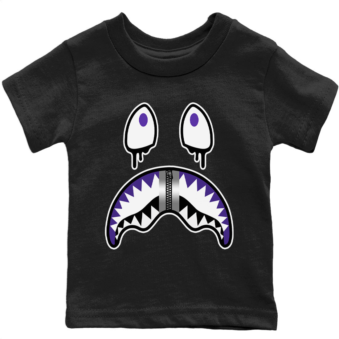 Jordan 5 Concord Sneaker Match Tees Shark Face Sneaker Tees Jordan 5 Concord Sneaker Release Tees Kids Shirts