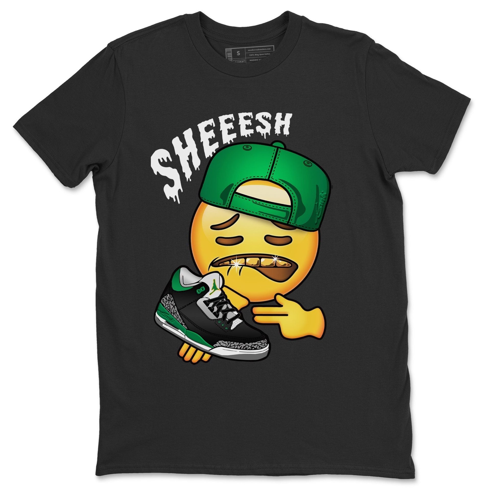 Jordan 3 Pine Green Sneaker Match Tees Sheesh Sneaker Tees Jordan 3 Pine Green Sneaker Release Tees Unisex Shirts