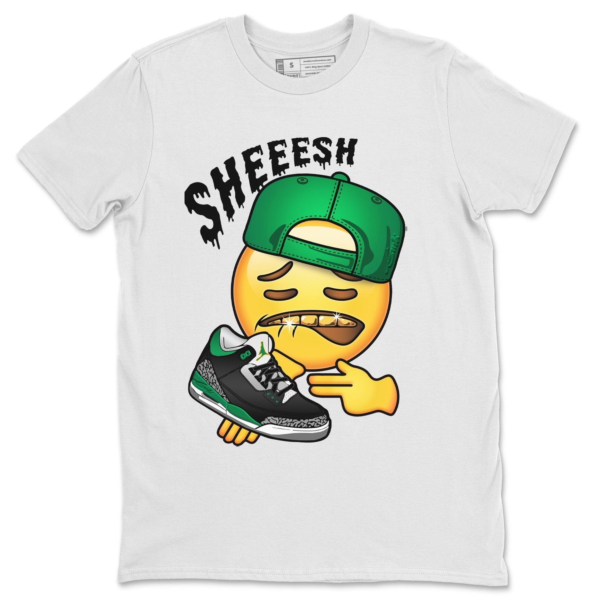 Jordan 3 Pine Green Sneaker Match Tees Sheesh Sneaker Tees Jordan 3 Pine Green Sneaker Release Tees Unisex Shirts