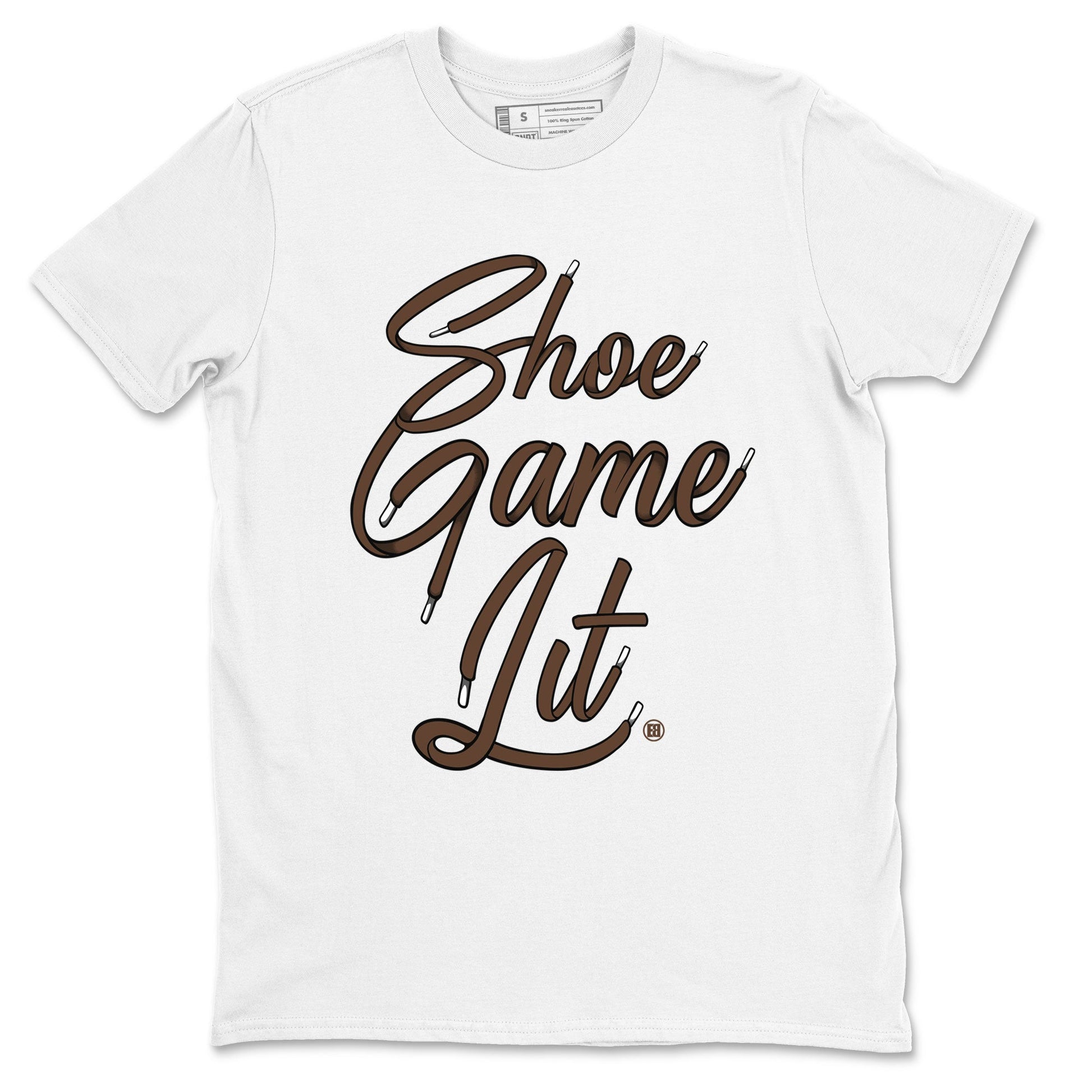 Dunk Low WMNS Cacao Wow sneaker shirt to match jordans Shoe Game Lit Shoe Lace sneaker tees Dunk Cacao Wow SNRT Sneaker Tees Crew Neck Unisex Cotton Sneaker T-Shirt White 2 T-Shirt