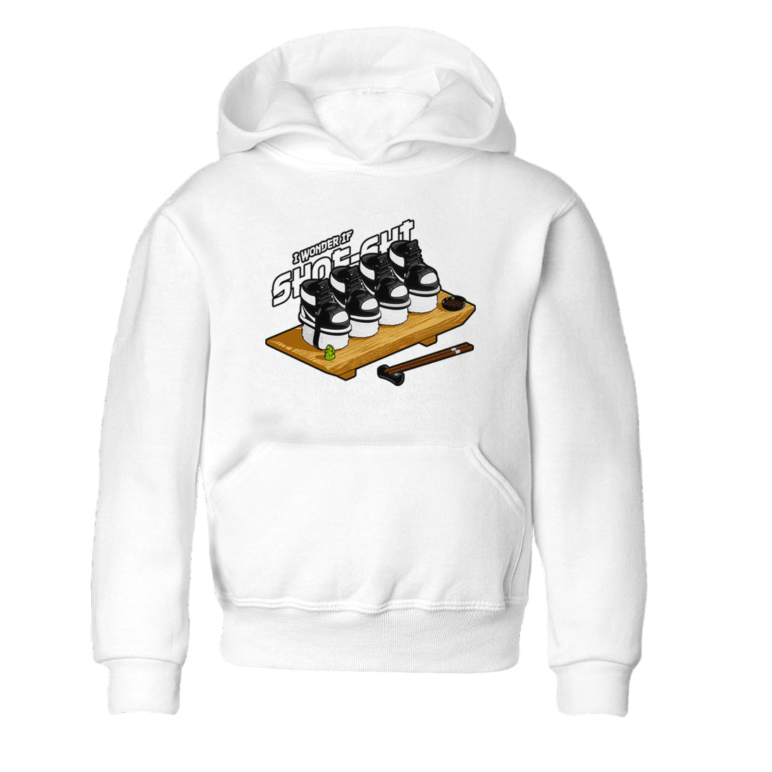 1s Black White shirt to match jordans Shoe-Shi sneaker tees Air Jordan 1 High OG Black White SNRT sneaker release tees baby toddler White 2 cotton Shirt