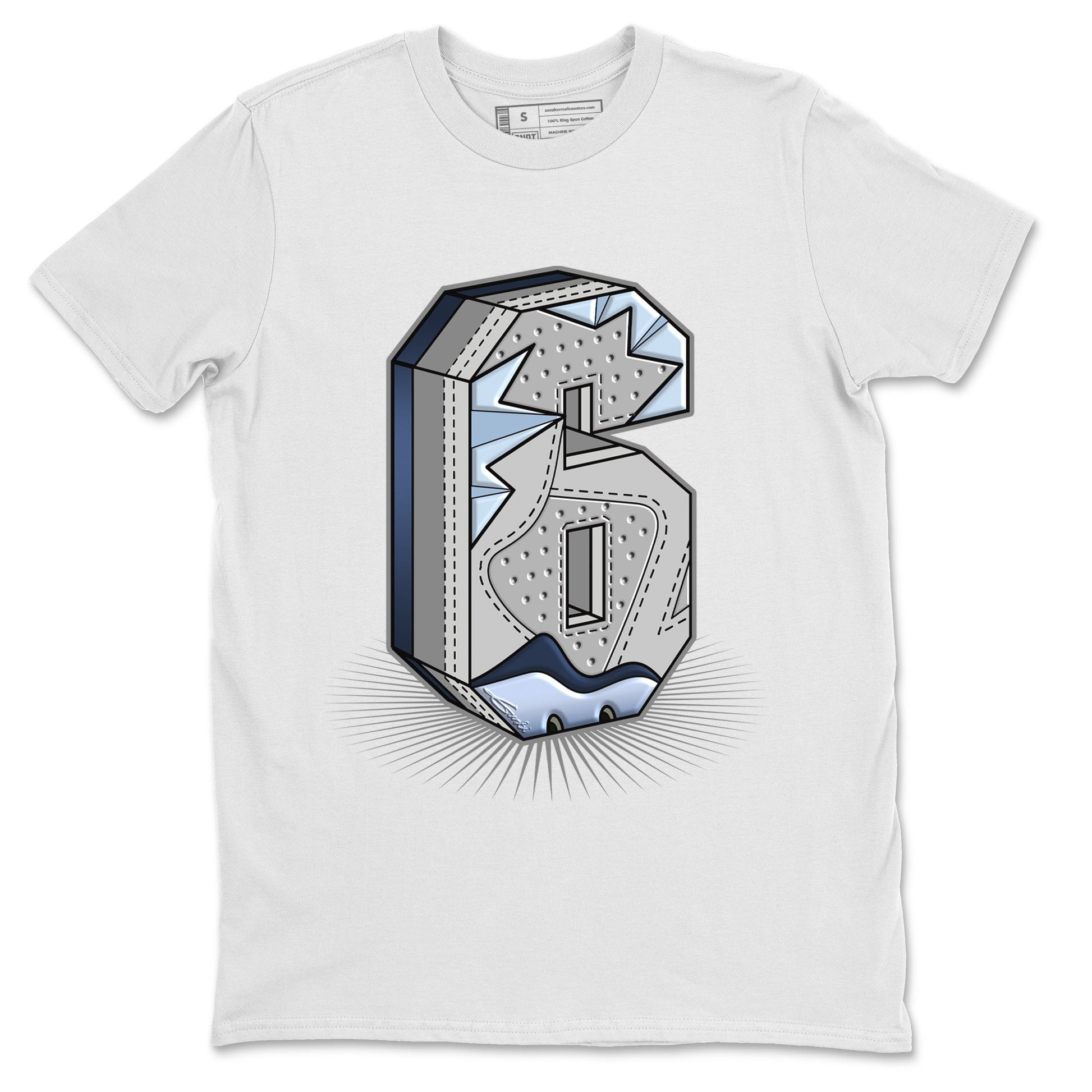 Jordan 6 Georgetown Sneaker Match Tees Six Statue Sneaker Tees Jordan 6 Georgetown Sneaker Release Tees Unisex Shirts