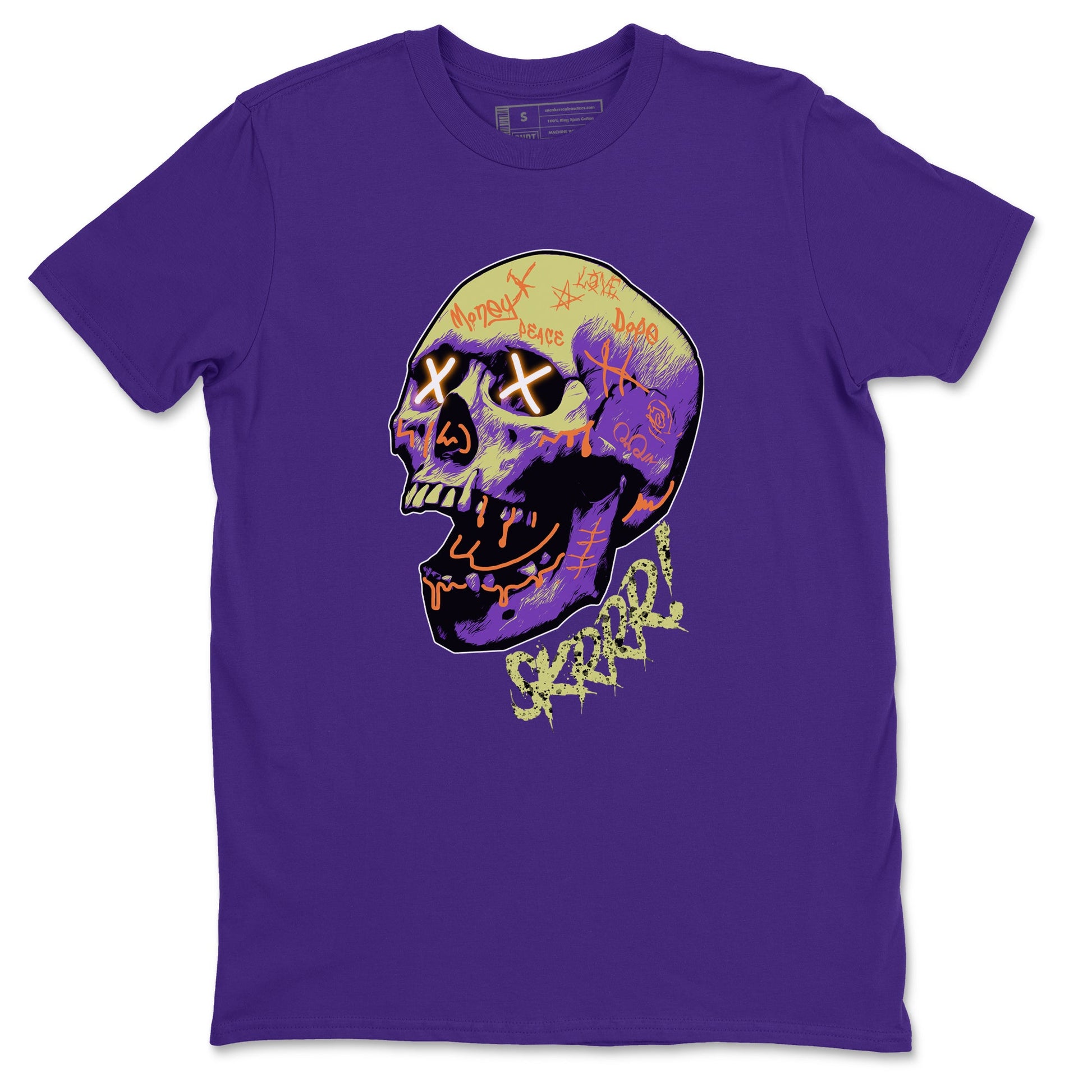Air Jordan 4 Canyon Purple shirt to match jordans Skrrr sneaker tees AJ4 Canyon Purple SNRT Sneaker Release Tees Unisex Purple 2 T-Shirt, Halloween tshirt