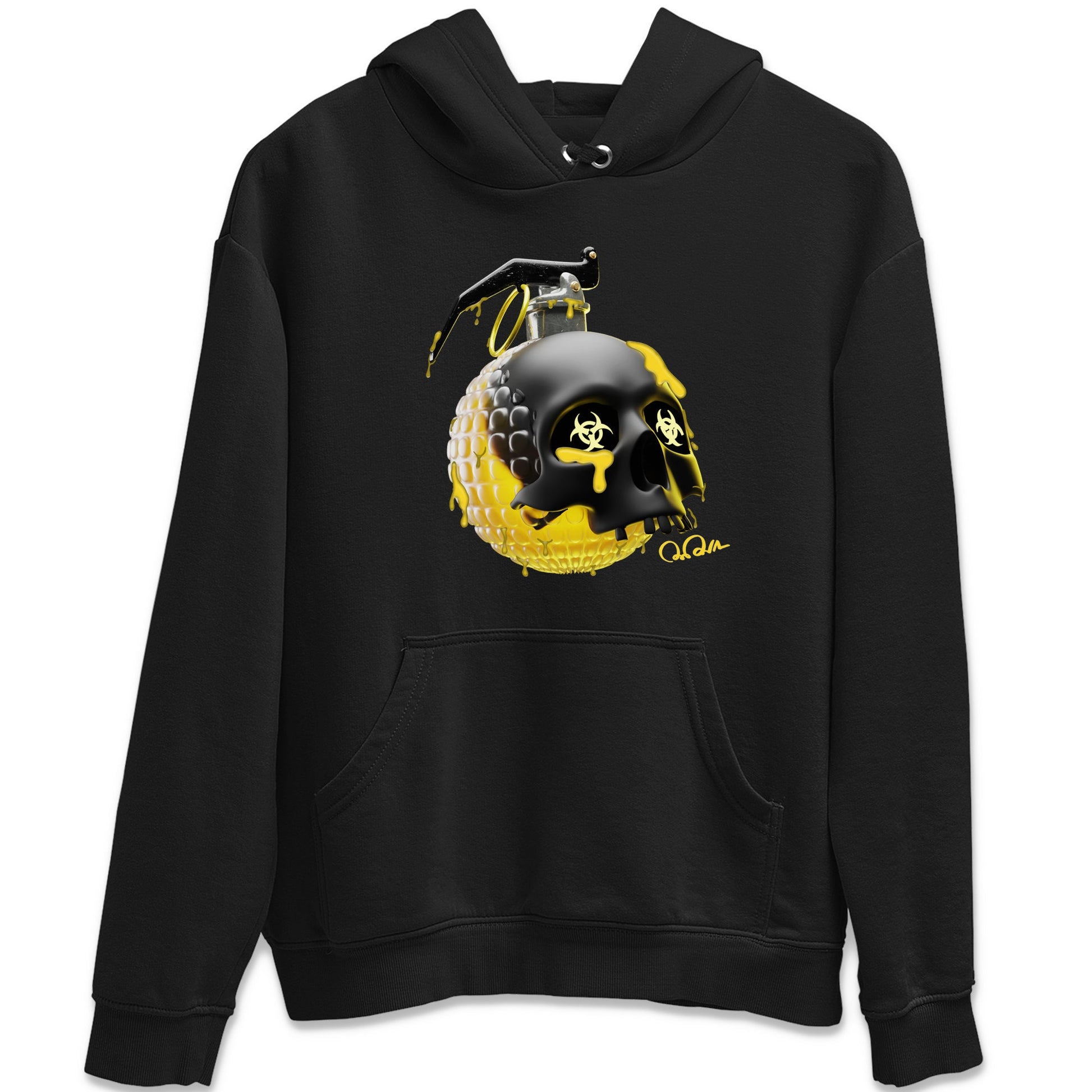 Air Jordan 4 Thunder Sneaker Match Tees Skull Bomb Sneaker Tees AJ4 Thunder Jumpman Sneaker Release Tees Unisex Shirts Black 2