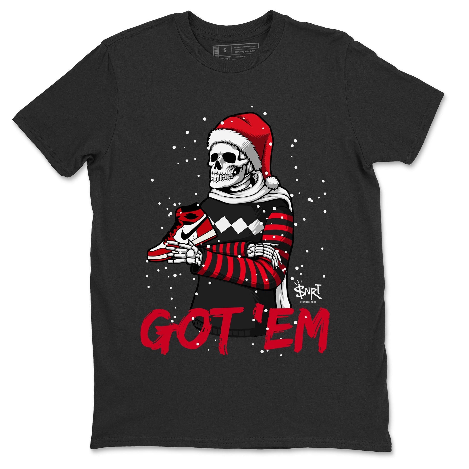 Jordan 1 Lost & Found Sneaker Match Tees Skull Got Em Sneaker Tees Jordan 1 Lost & Found Sneaker Release Tees Unisex Shirts