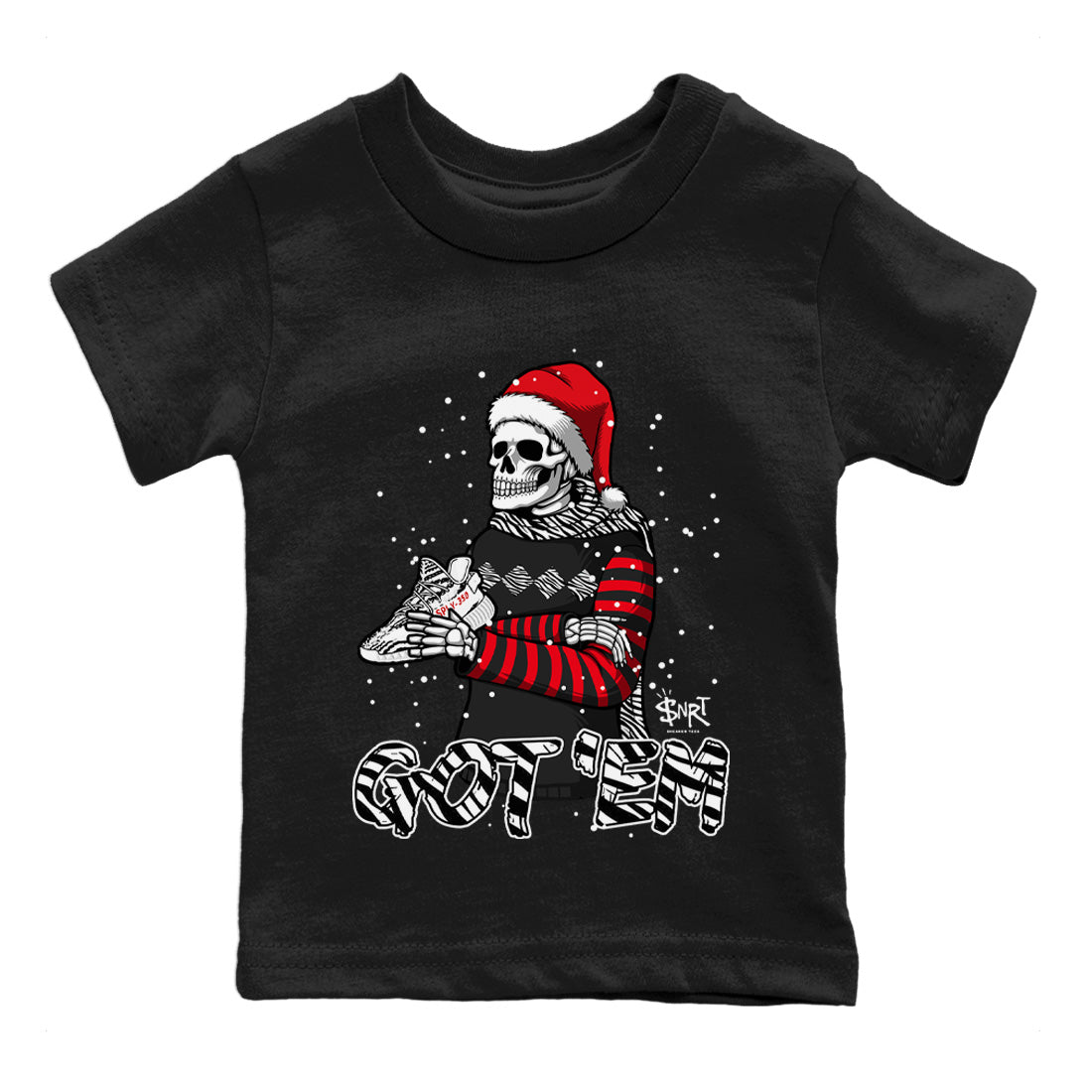 Yeezy 350 Zebra Sneaker Match Tees Skull Got Em Sneaker Tees Yeezy 350 Zebra Sneaker Release Tees Kids Shirts