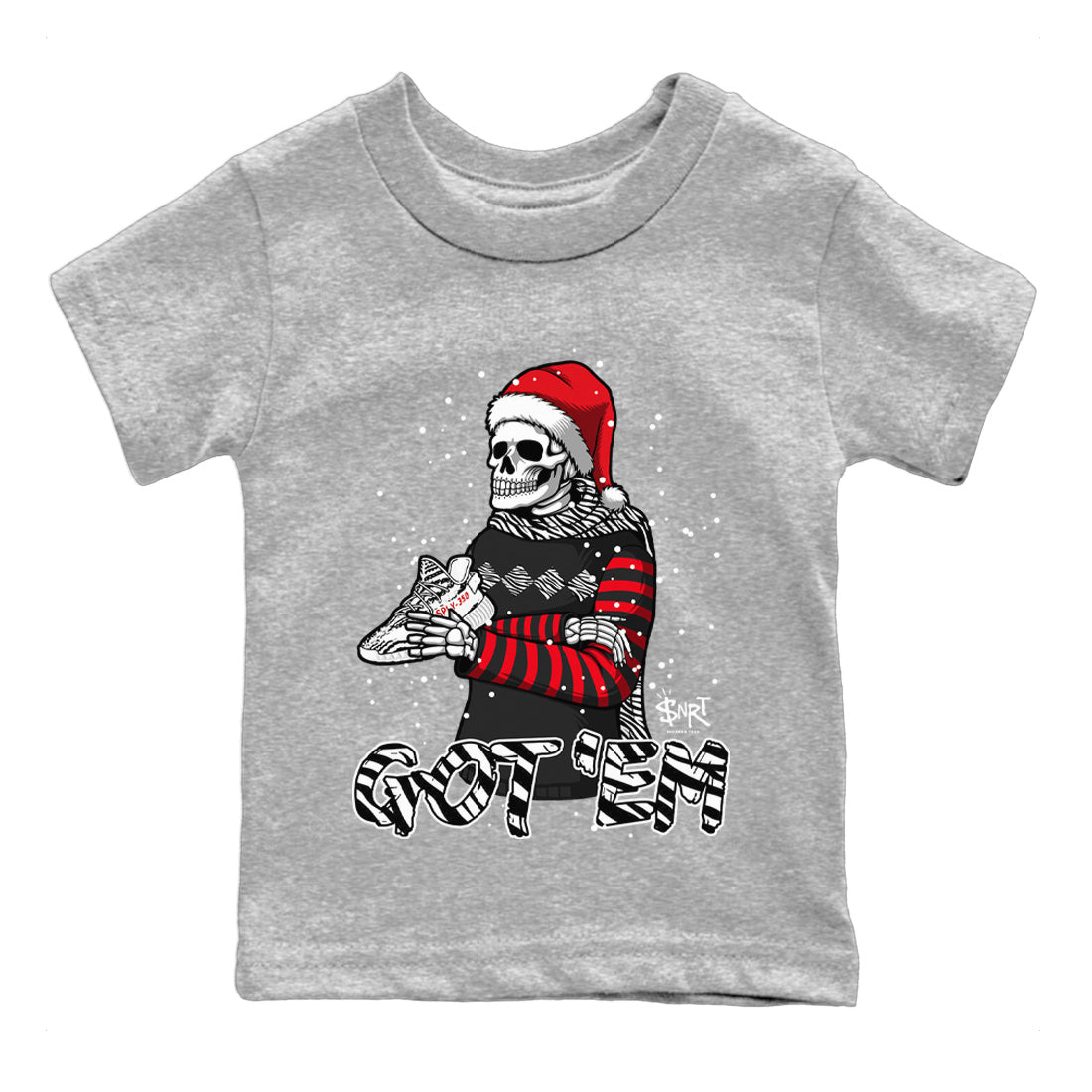 Yeezy 350 Zebra Sneaker Match Tees Skull Got Em Sneaker Tees Yeezy 350 Zebra Sneaker Release Tees Kids Shirts
