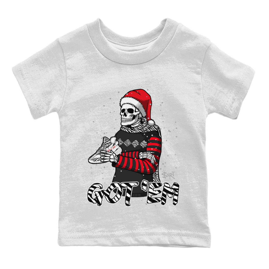 Yeezy 350 Zebra Sneaker Match Tees Skull Got Em Sneaker Tees Yeezy 350 Zebra Sneaker Release Tees Kids Shirts