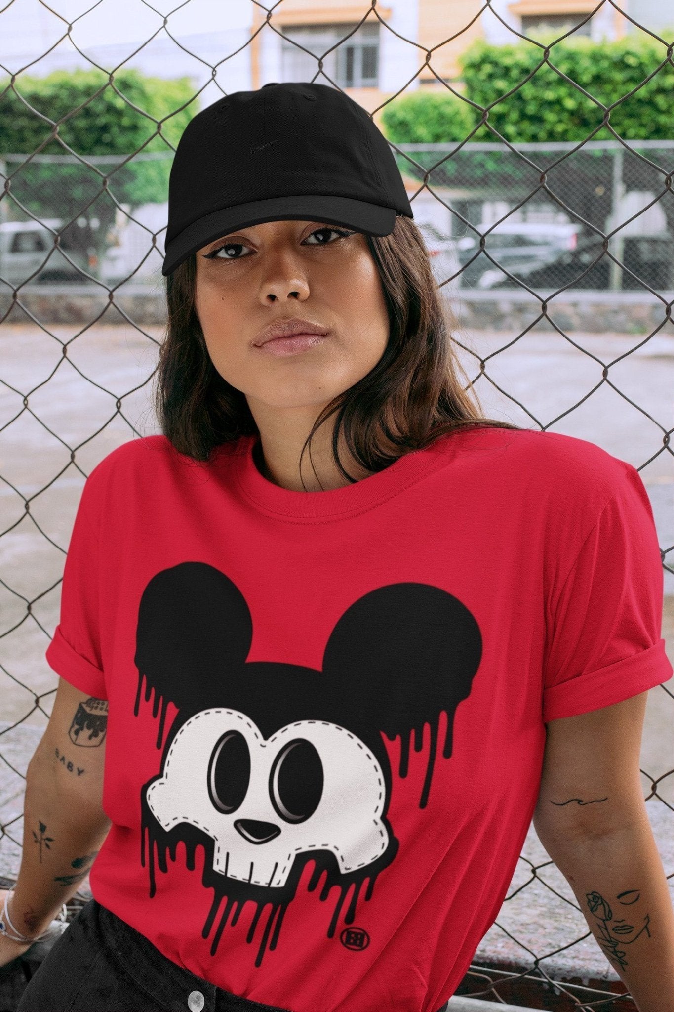 Jordan 4 Red Thunder Sneaker Match Tees Skull Mouse Sneaker Tees Jordan 4 Red Thunder Sneaker Release Tees Unisex Shirts