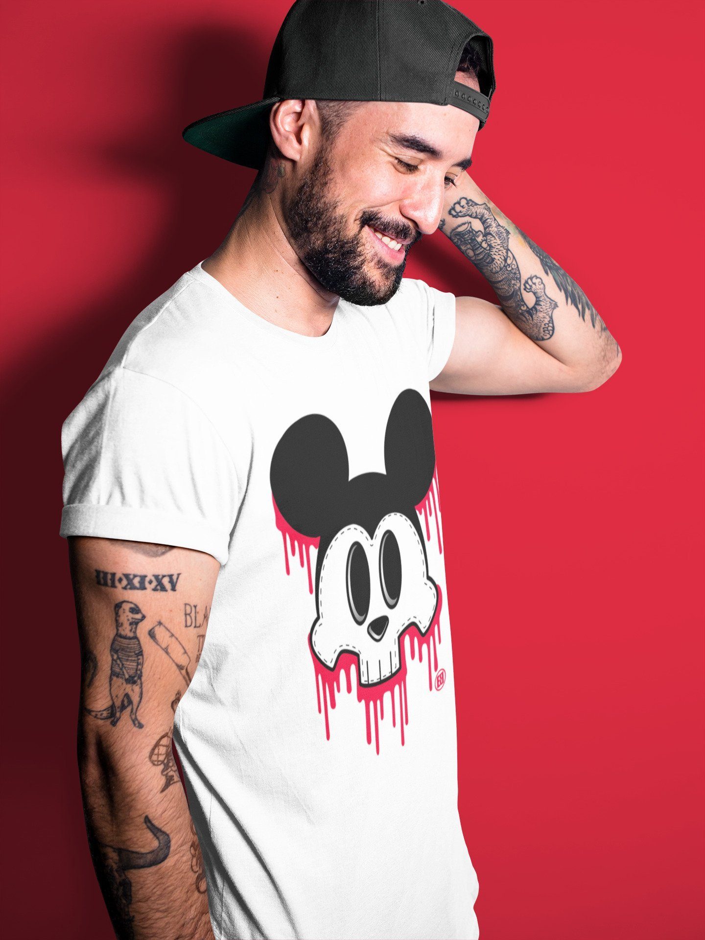 Jordan 4 Red Thunder Sneaker Match Tees Skull Mouse Sneaker Tees Jordan 4 Red Thunder Sneaker Release Tees Unisex Shirts