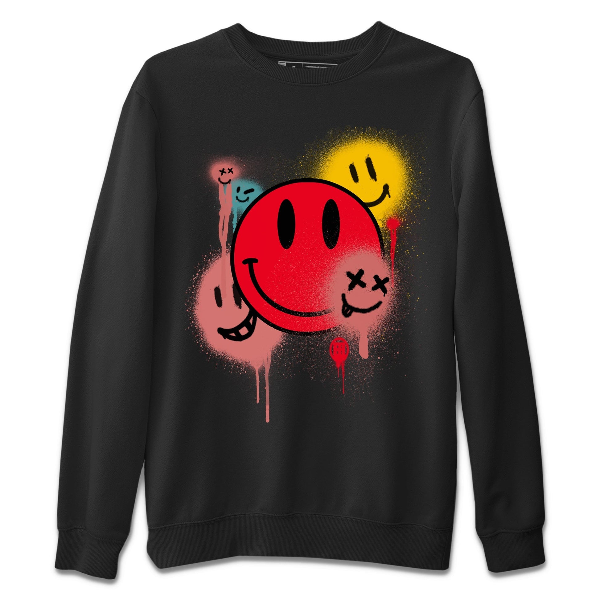 Yeezy 700 Hi-Res Red Sneaker Match Tees Smile Painting Sneaker Tees Yeezy 700 Hi-Res Red Sneaker Release Tees Unisex Shirts