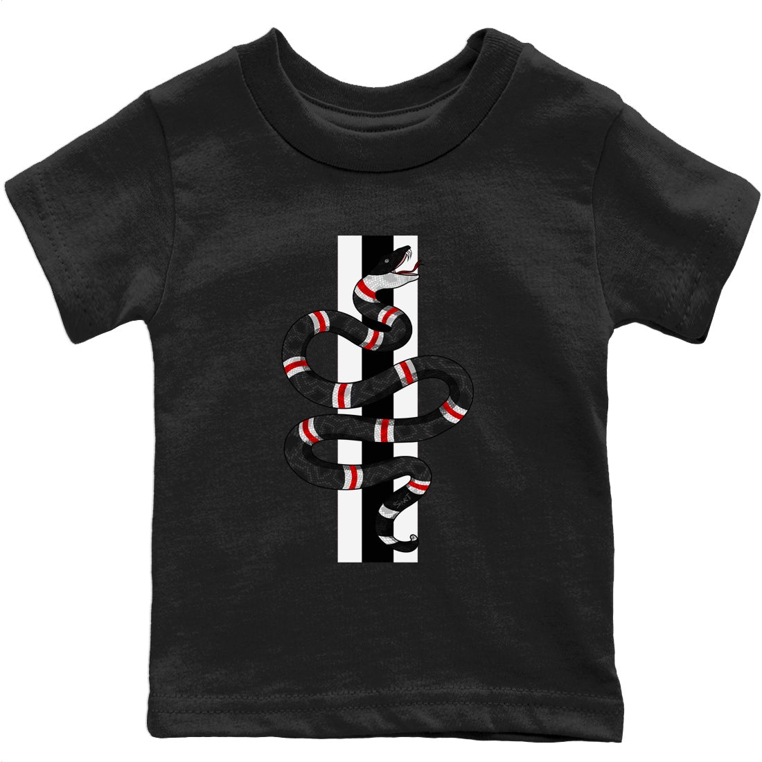 Jordan 12 Playoffs Sneaker Match Tees Snake Sneaker Tees Jordan 12 Playoffs Sneaker Release Tees Kids Shirts