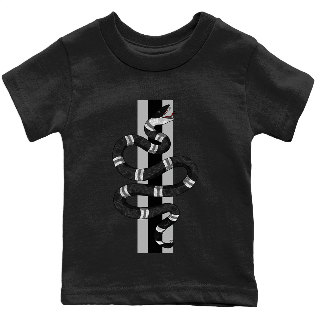 Jordan 4 Black Canvas Sneaker Match Tees Snake Sneaker Tees Jordan 4 Black Canvas Sneaker Release Tees Kids Shirts