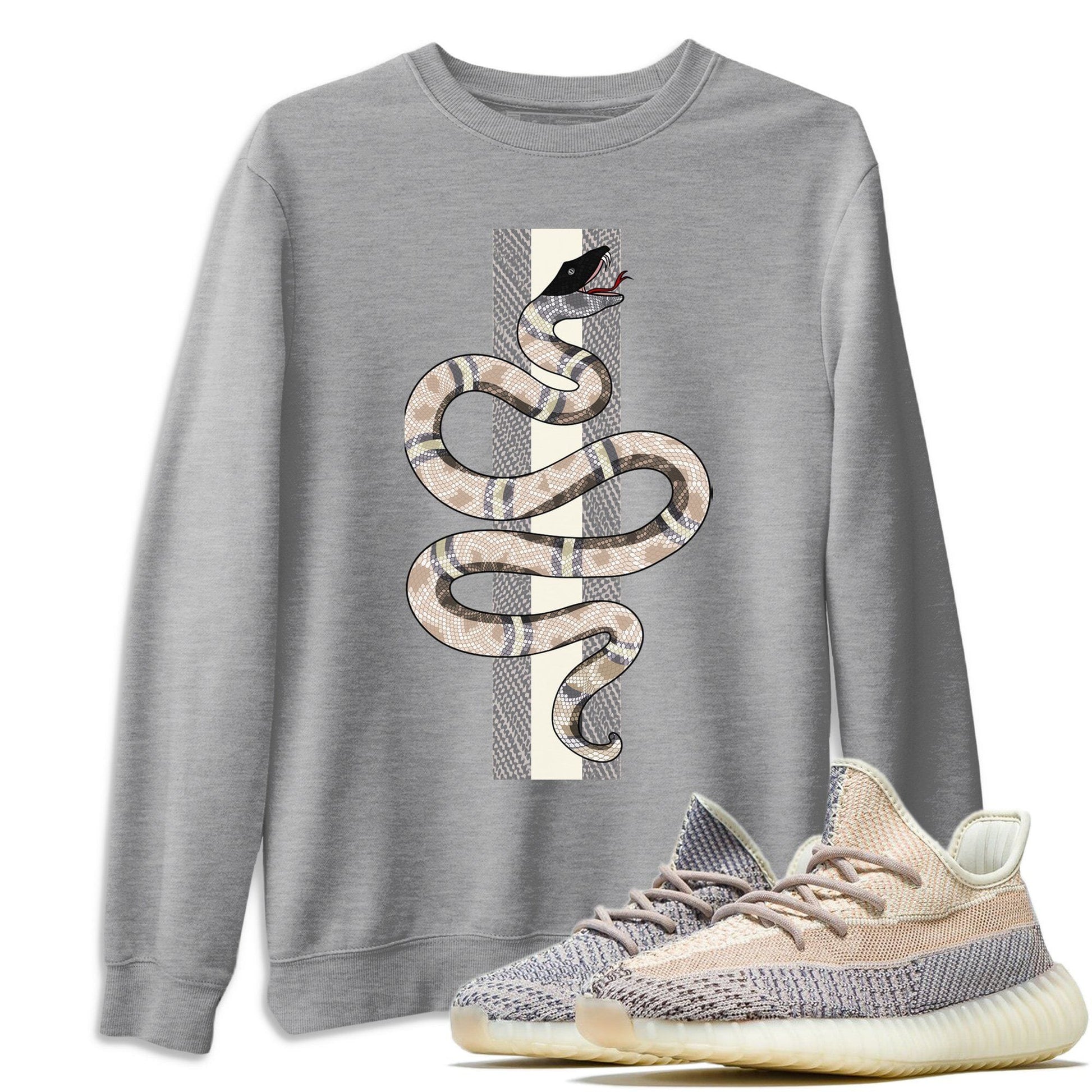 Yeezy 350 Ash Pearl Sneaker Match Tees Snake Sneaker Tees Yeezy 350 Ash Pearl Sneaker Release Tees Unisex Shirts