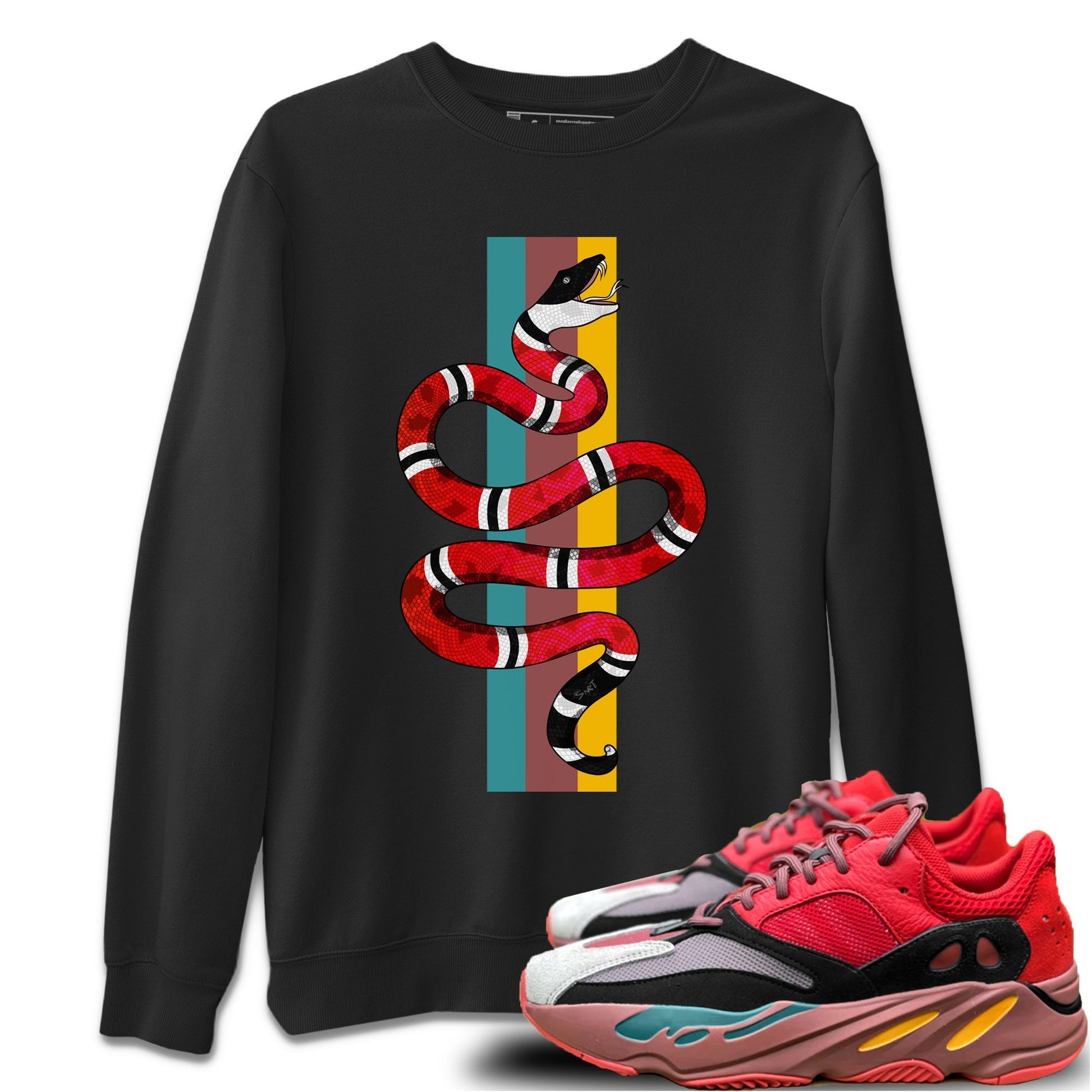Yeezy 700 Hi-Res Red Sneaker Match Tees Snake Sneaker Tees Yeezy 700 Hi-Res Red Sneaker Release Tees Unisex Shirts