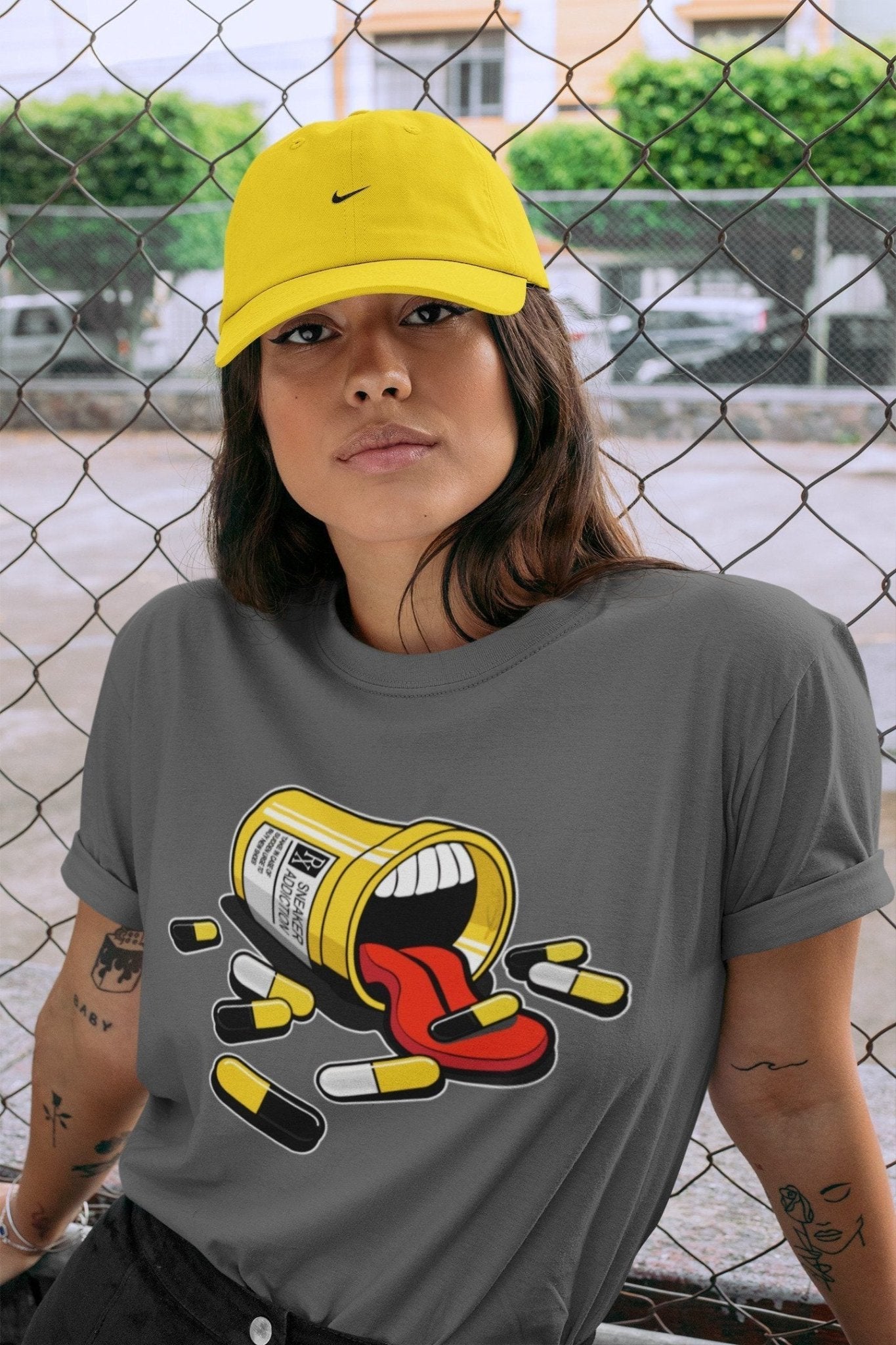 Jordan 4 Lightning Sneaker Match Tees Sneaker Addiction Sneaker Tees Jordan 4 Lightning Sneaker Release Tees Unisex Shirts