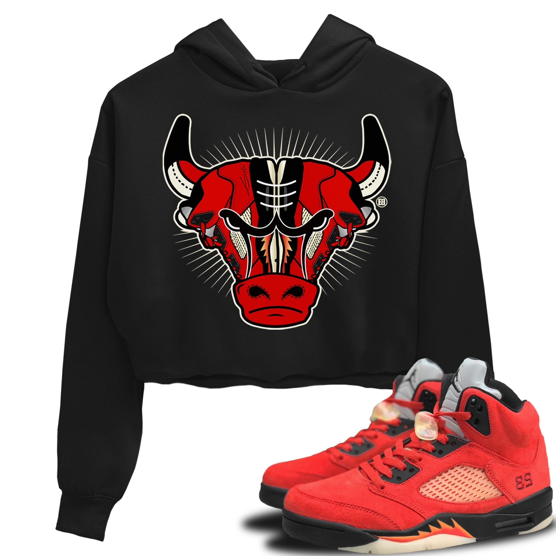 Jordan 5 Mars For Her Sneaker Match Tees Sneaker Bull Head Sneaker Tees Jordan 5 Mars For Her Sneaker Release Tees Women's Shirts
