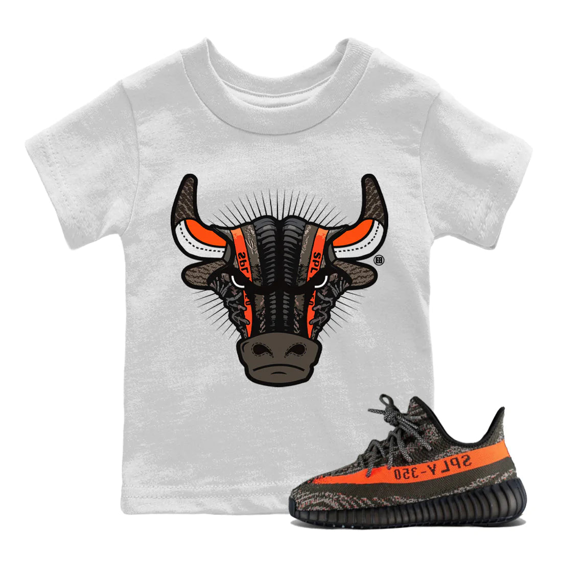 Yeezy 350 Carbon Beluga Sneaker Match Tees Sneaker Bull Head Sneaker Tees Yeezy 350 Carbon Beluga Sneaker Release Tees Kids Shirts