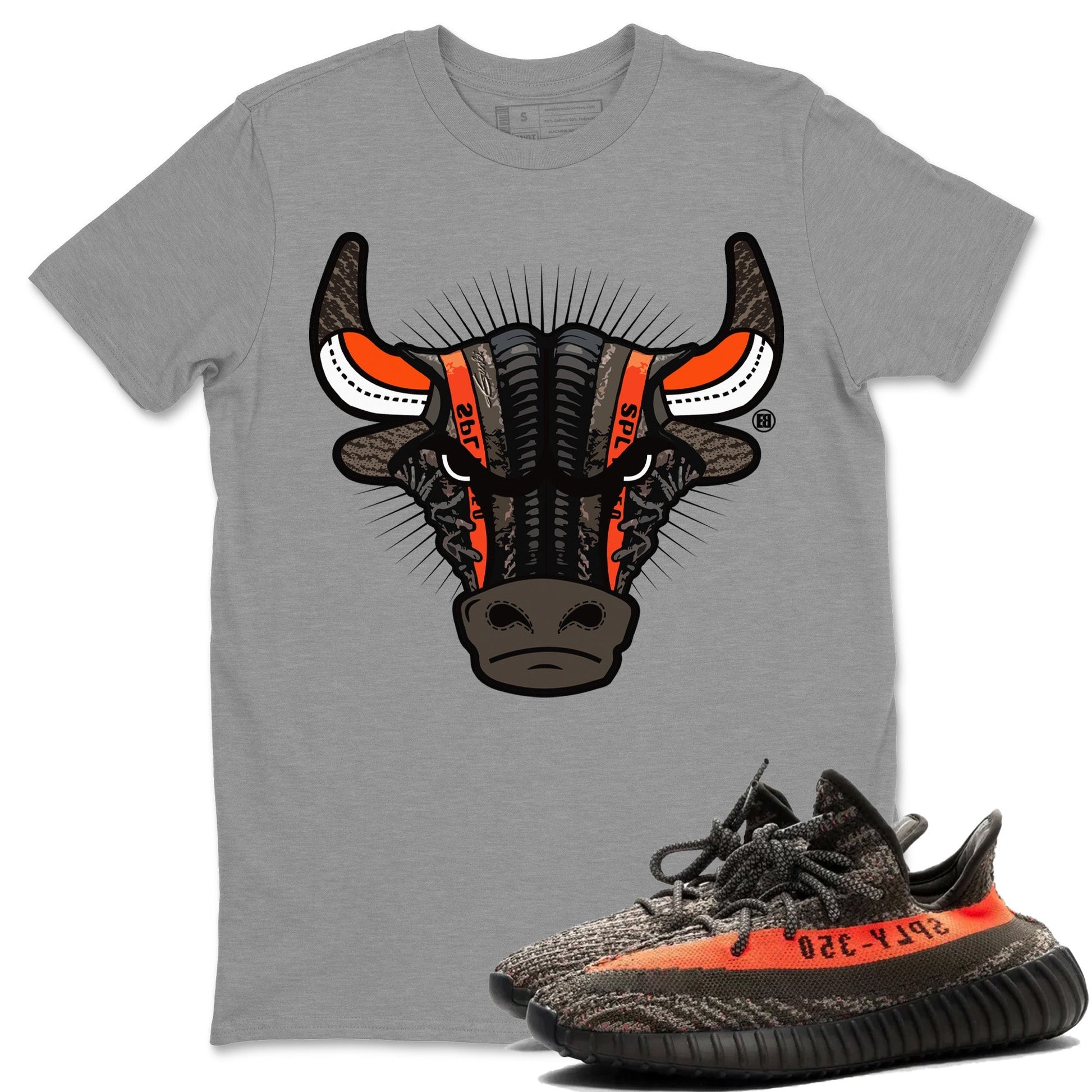 Yeezy 350 Carbon Beluga Sneaker Match Tees Sneaker Bull Head Sneaker Tees Yeezy 350 Carbon Beluga Sneaker Release Tees Unisex Shirts
