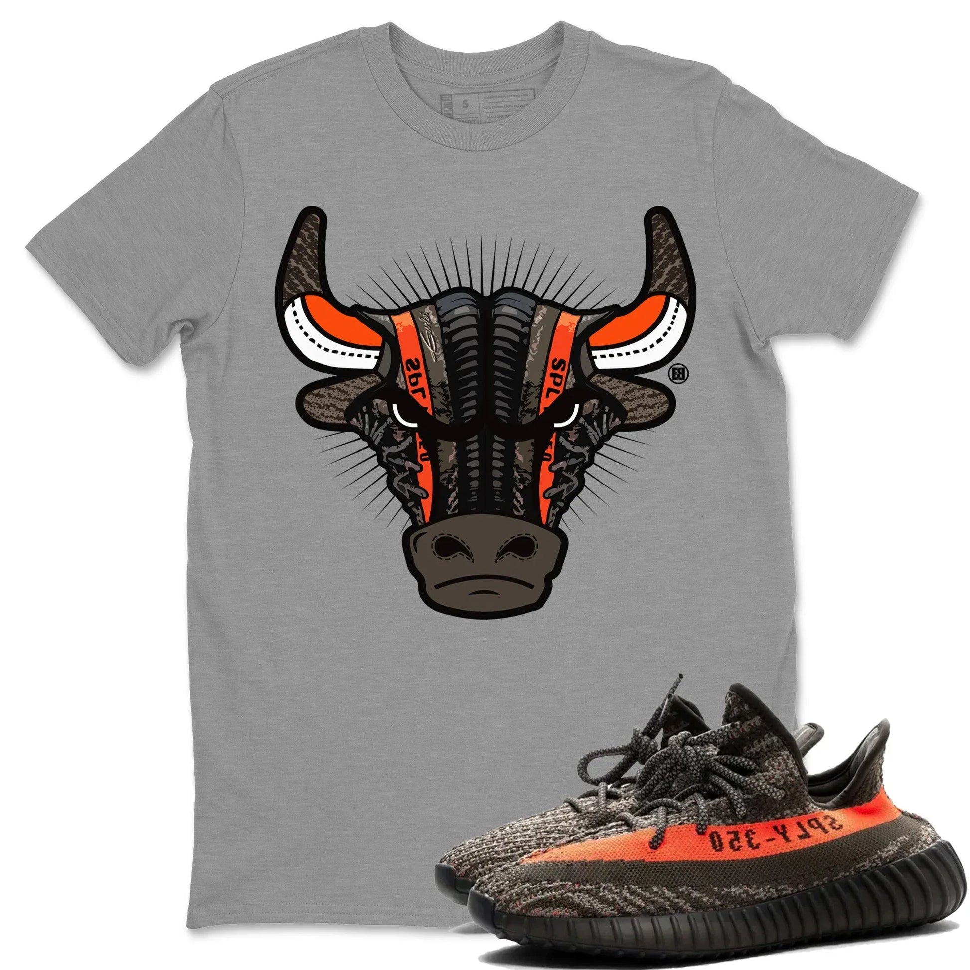 Yeezy 350 Carbon Beluga Sneaker Match Tees Sneaker Bull Head Sneaker Tees Yeezy 350 Carbon Beluga Sneaker Release Tees Unisex Shirts