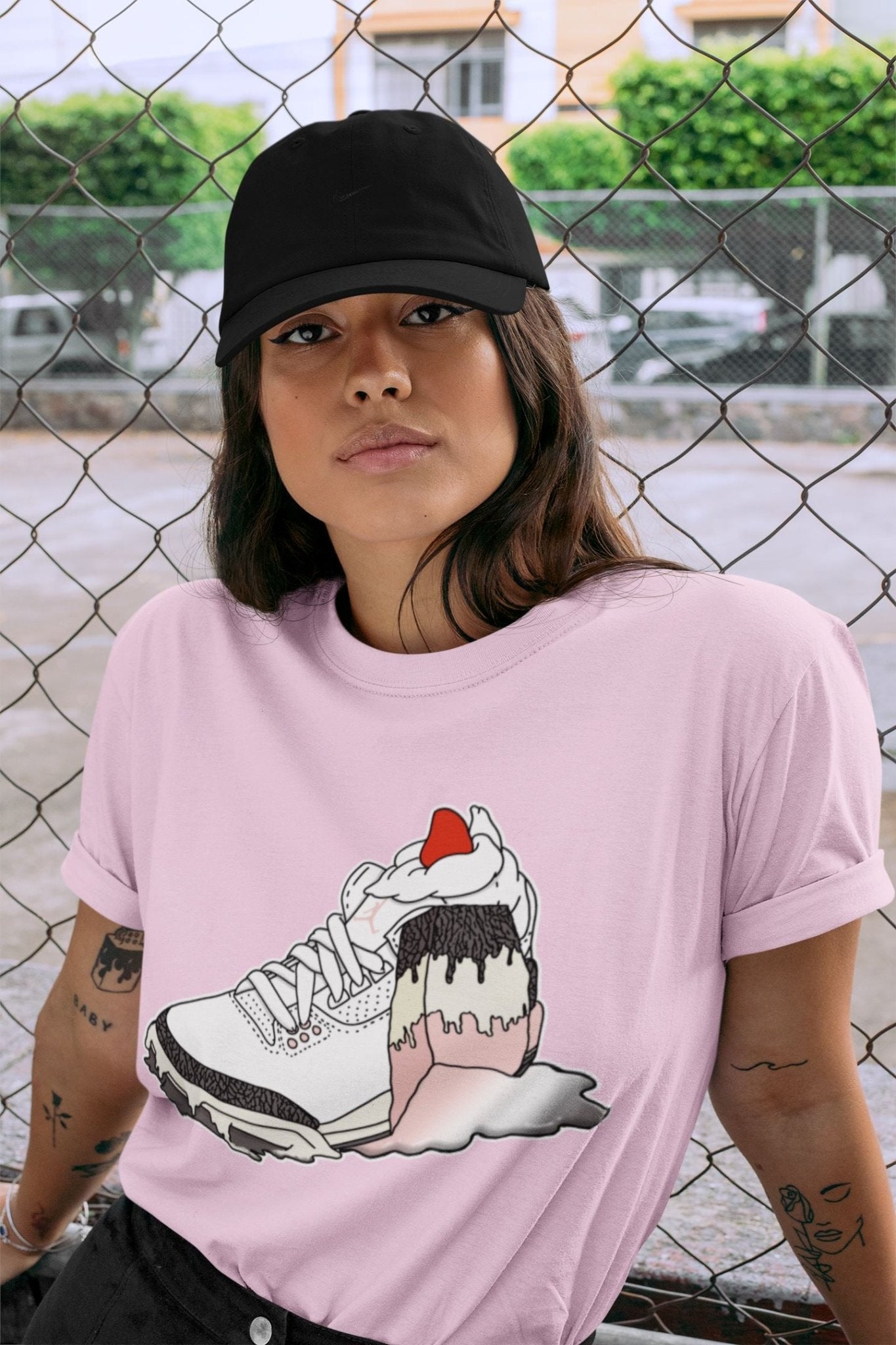 Jordan 3 Atmosphere Sneaker Match Tees Sneaker Cake Sneaker Tees Jordan 3 Atmosphere Sneaker Release Tees Unisex Shirts