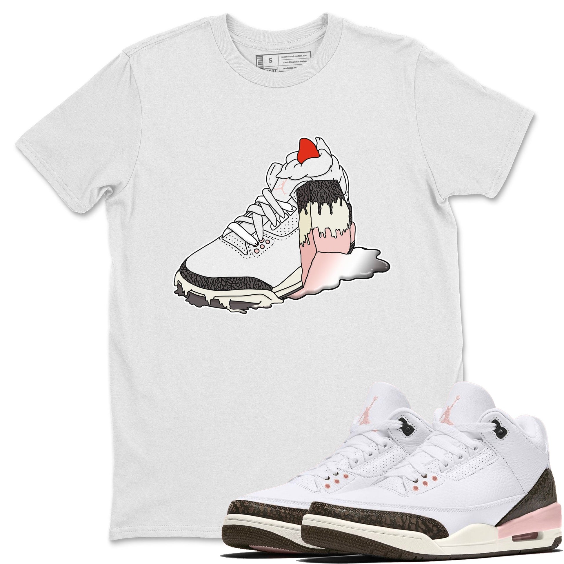 Jordan 3 Atmosphere Sneaker Match Tees Sneaker Cake Sneaker Tees Jordan 3 Atmosphere Sneaker Release Tees Unisex Shirts